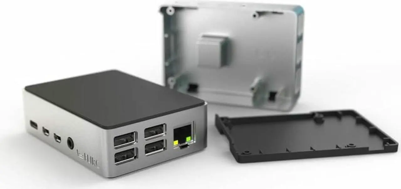 Alt view image 4 of 4 - Flirc Raspberry Pi 4 Case