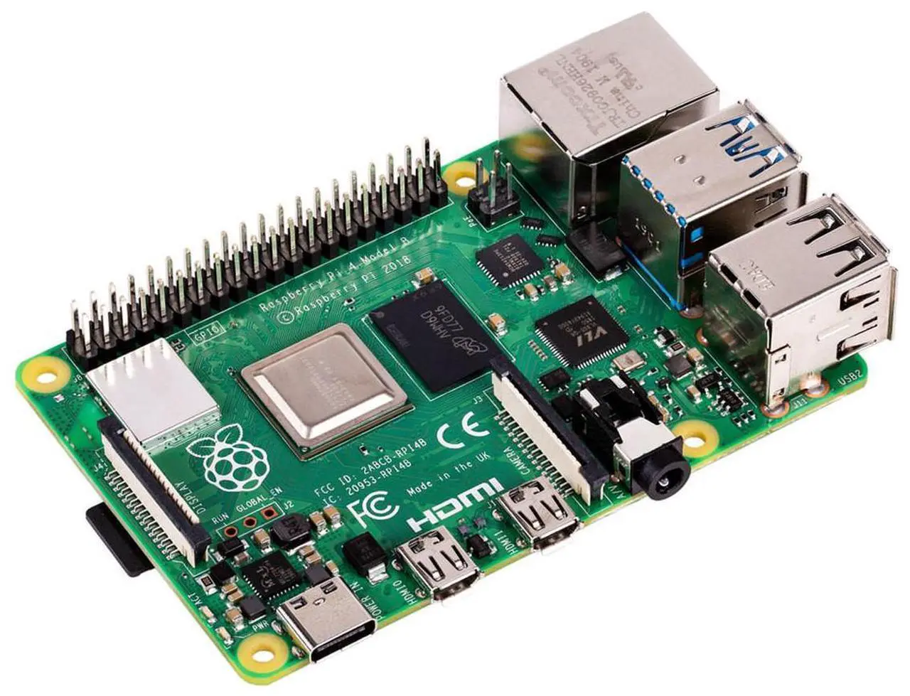 Alt view image 2 of 6 - Raspberry PI 4 2GB Official Kit (Black)