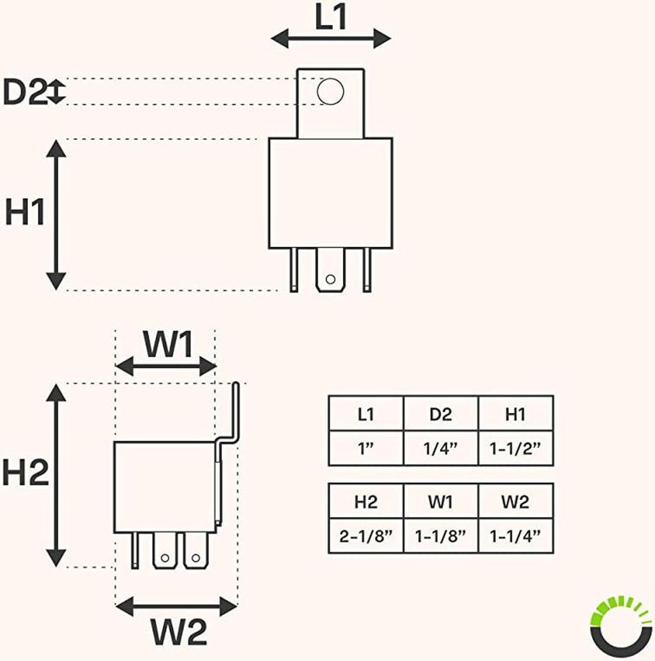 Alt view image 6 of 7 - Pack Bosch Style 5-Pin 12V Relay Switch [SPDT] [30/40 Amp] 12 Volt Automotive Relays for Auto Fan Cars