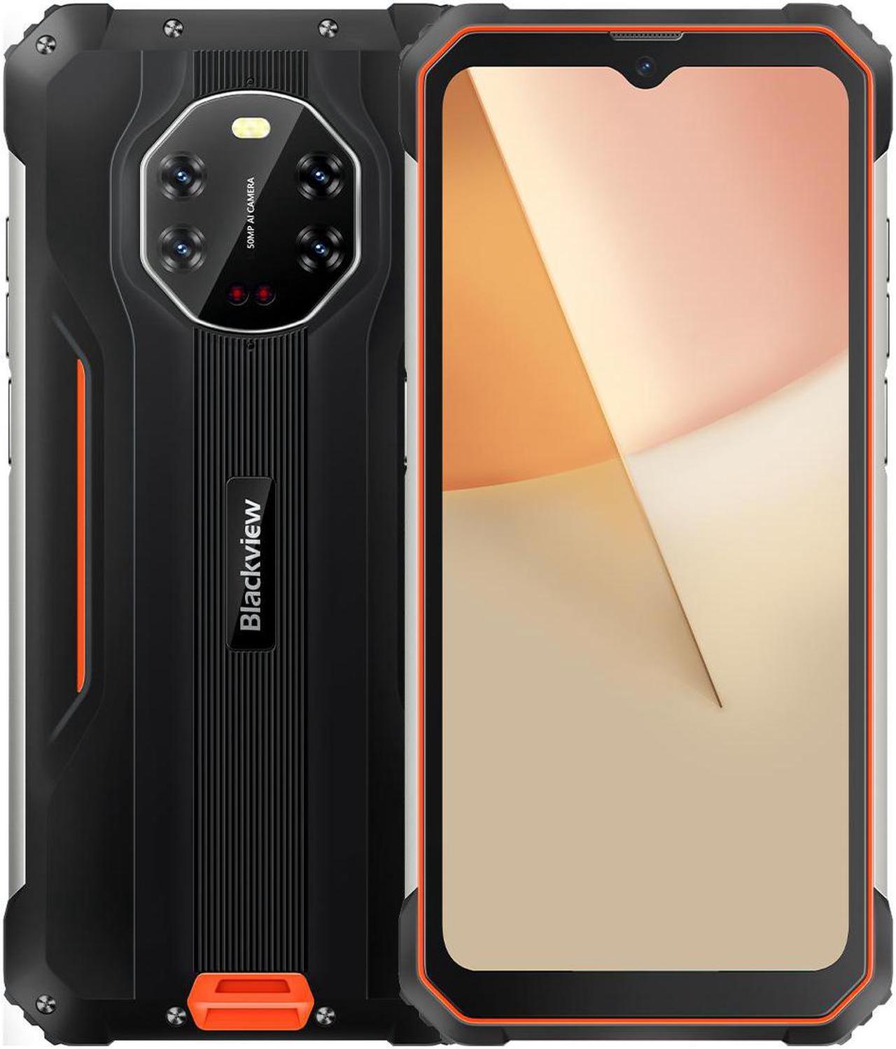 Main image of Blackview BL8800 Rugged Phone Infrared Night Vision Camera 8GB + 128GB Smartphone (orange)
