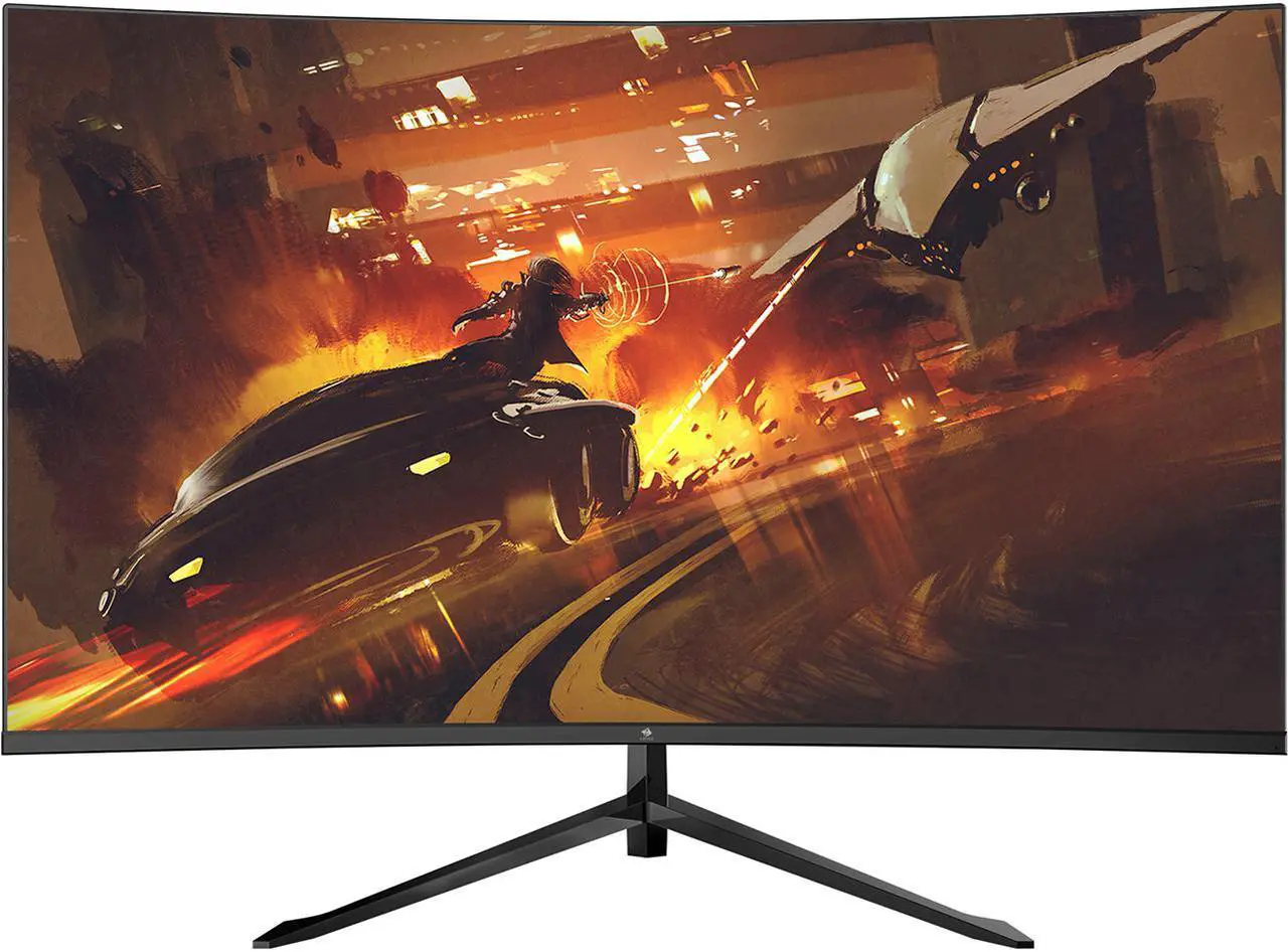 Main image of Z-EDGE UG32F 32" 1080P 1920 x 1080 200Hz Curved Gaming Monitor, 300cd/m², FreeSync, HDMI x2, DisplayPort x1, HDR10, 178° View Angle, Built in Speakers, With RGB Breathing Light