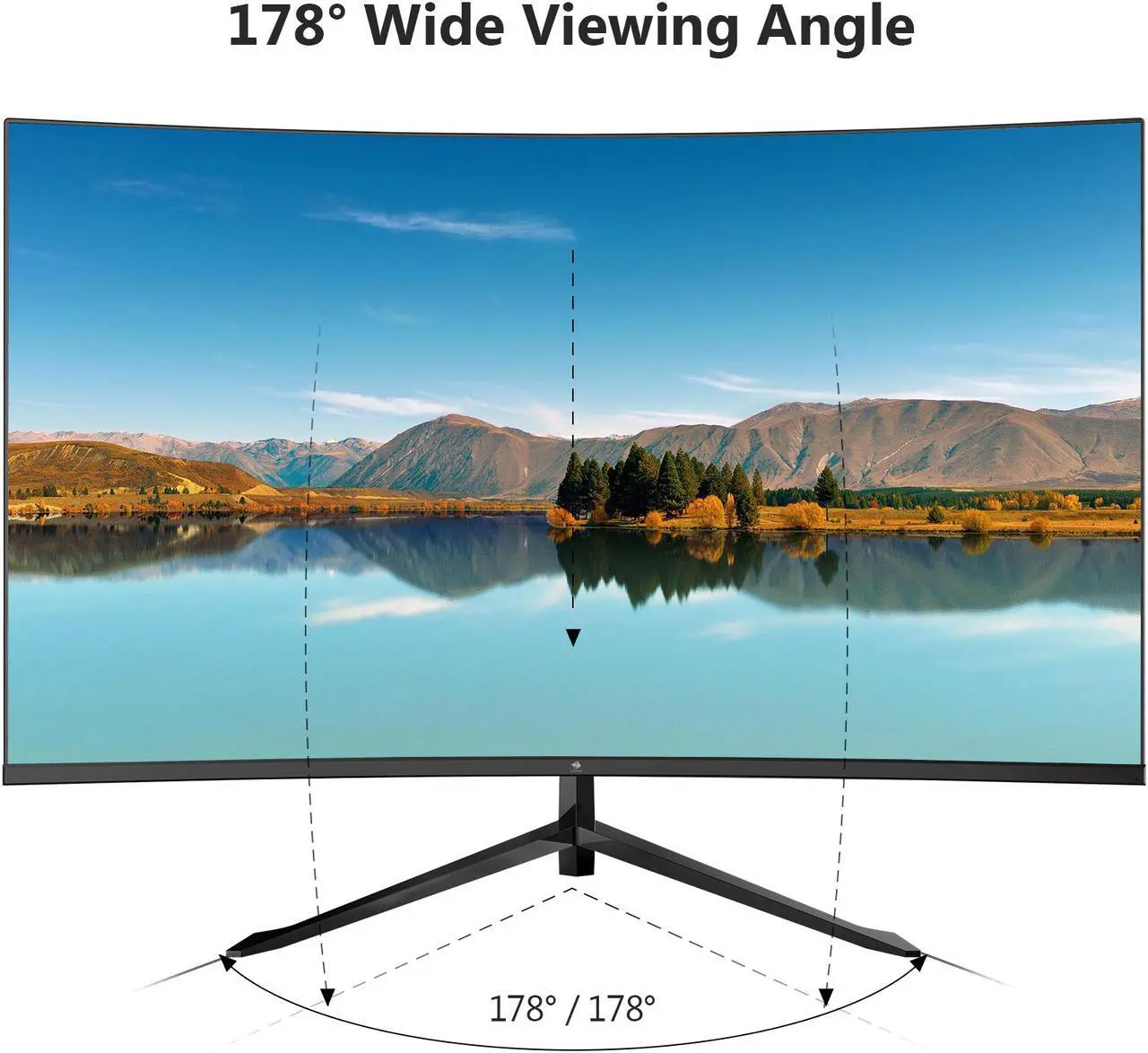 Alt view image 3 of 7 - Z-EDGE UG32F 32" 1080P 1920 x 1080 200Hz Curved Gaming Monitor, 300cd/m², FreeSync, HDMI x2, DisplayPort x1, HDR10, 178° View Angle, Built in Speakers, With RGB Breathing Light