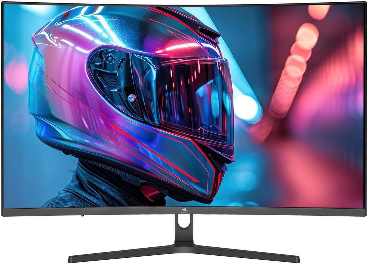 Alt view image 3 of 7 - Z-EDGE 32" 2560 x 1440 QHD 165Hz 1ms 2K Curved Gaming Monitor, HDMI x 2, DP x 2, FreeSync Compatible, Support Wall Mount