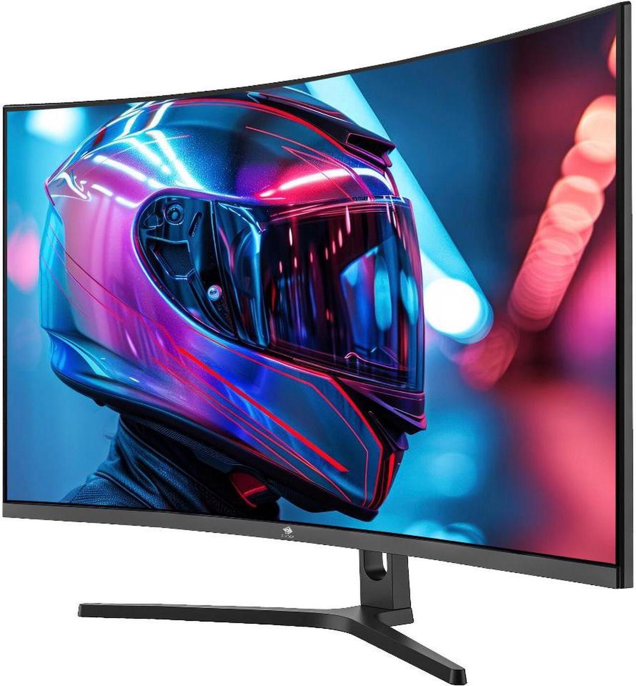 Alt view image 2 of 7 - Z-EDGE 32" 2560 x 1440 QHD 165Hz 1ms 2K Curved Gaming Monitor, HDMI x 2, DP x 2, FreeSync Compatible, Support Wall Mount