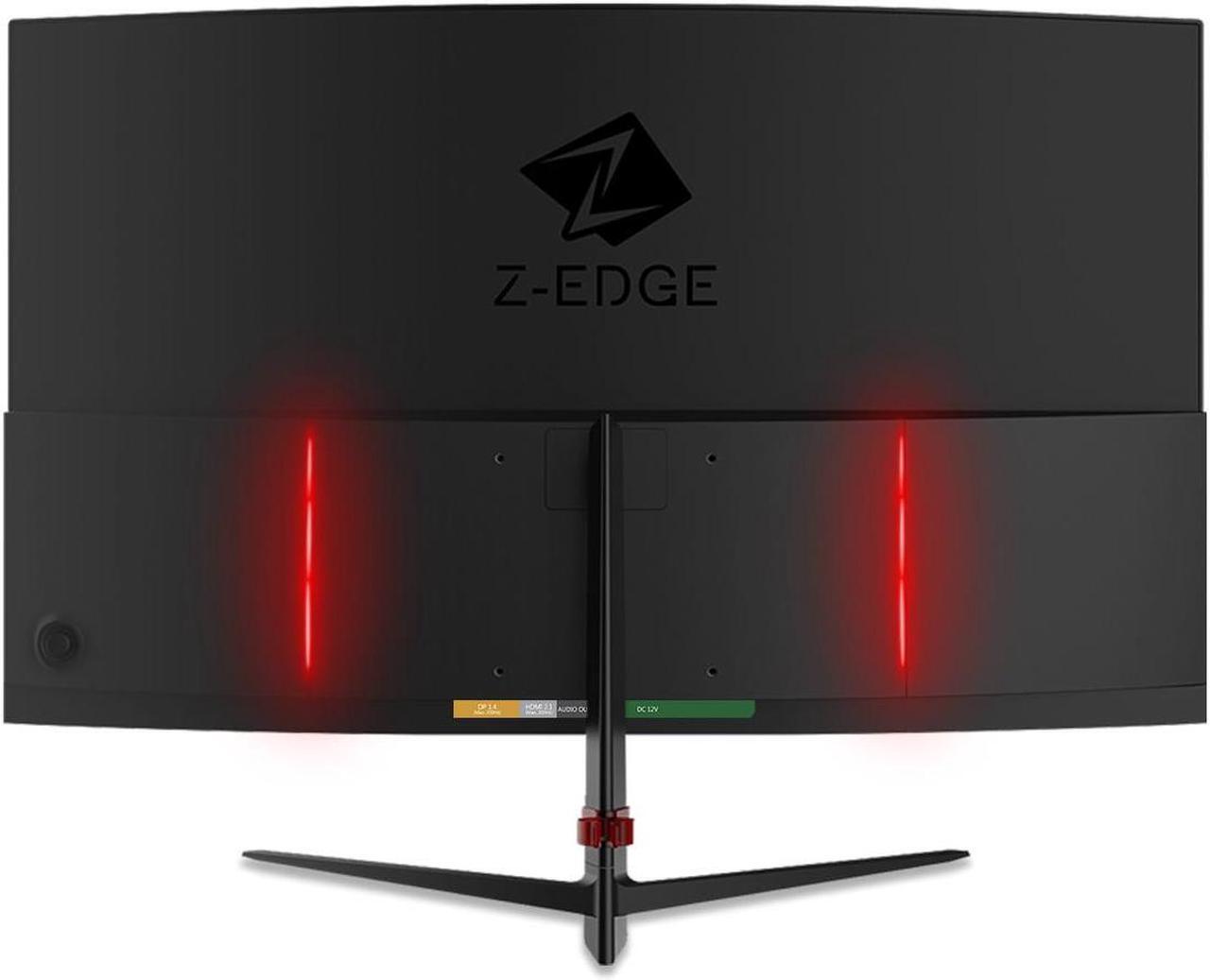 Alt view image 5 of 7 - Z-EDGE 27 inch 1920 x 1080 Full HD 200 Hz 1 ms Curved Gaming Monitor, HDMI 2.1, DP 1.4, Supports Wall Mount