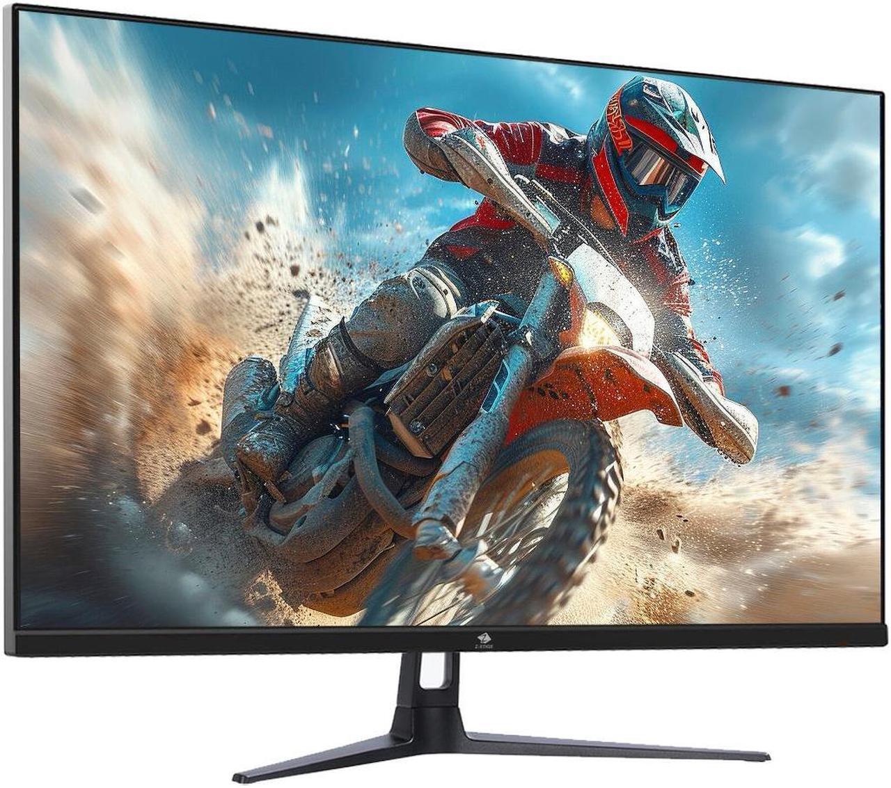 Alt view image 2 of 6 - Z-EDGE 27 inch 1920 x 1080 Full HD 240Hz 1ms 16.7 Million Colors Flat Panel IPS Gaming Monitor, FreeSync Compatible, Low Blue Light, Support Wall Mount