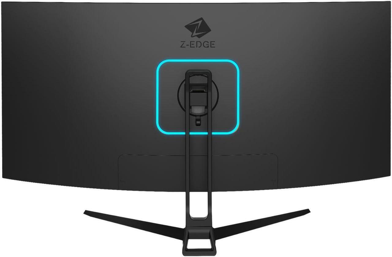 Alt view image 5 of 7 - Z-EDGE 34" Ultra Wide 2K Curved Gaming Monitor, 21:9 UWQHD 3440x1440, 165Hz, 1ms, FreeSync Compatible, HDMI x2, DP x2, PBP & PIP Mode