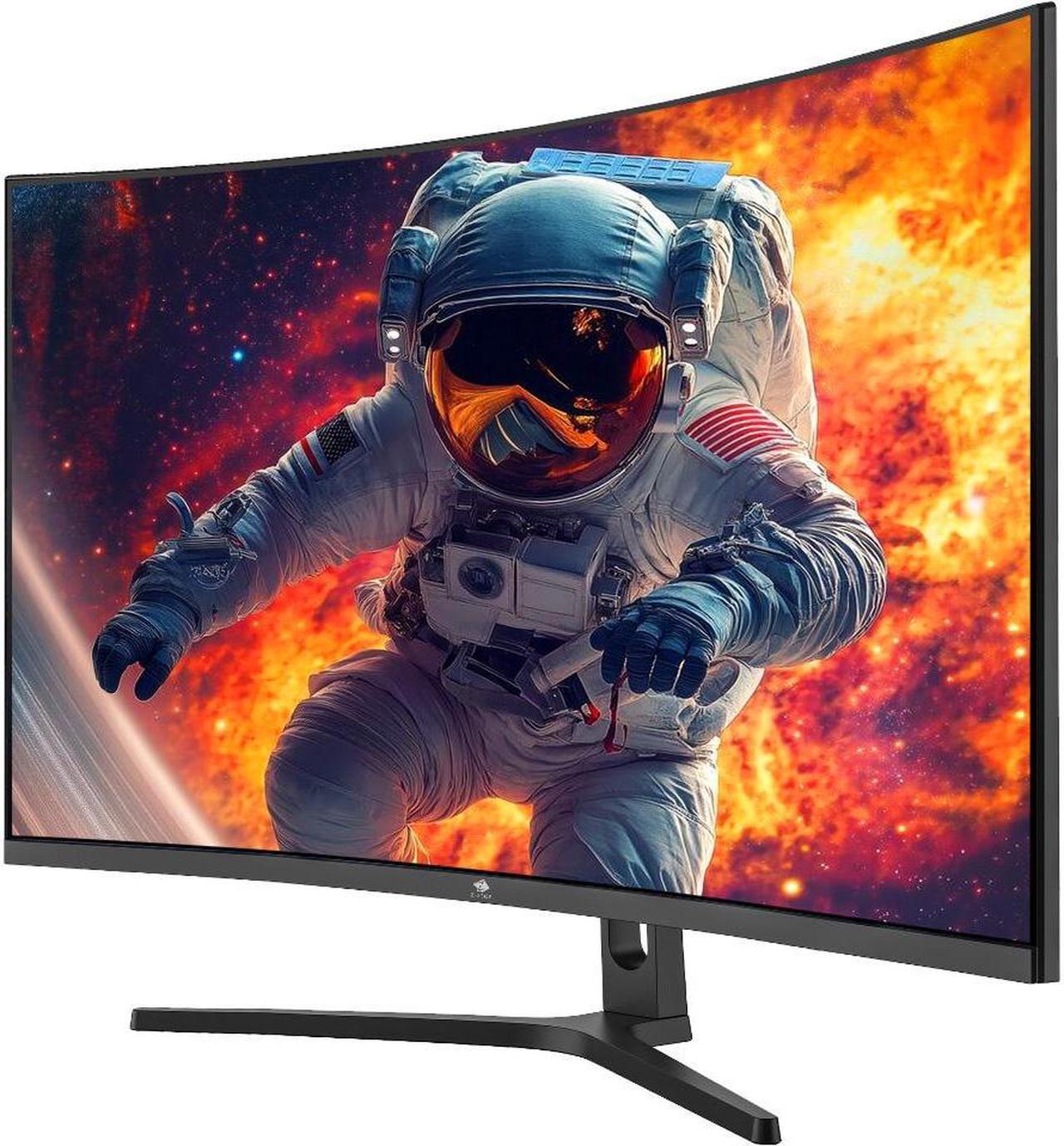 Alt view image 3 of 7 - Z-EDGE 32 inch 1080P Full HD 1920 x 1080 240 Hz 1 ms Curved Gaming Monitor, FreeSync Compatible, HDMI + DP, Support Wall Mount 75x75mm