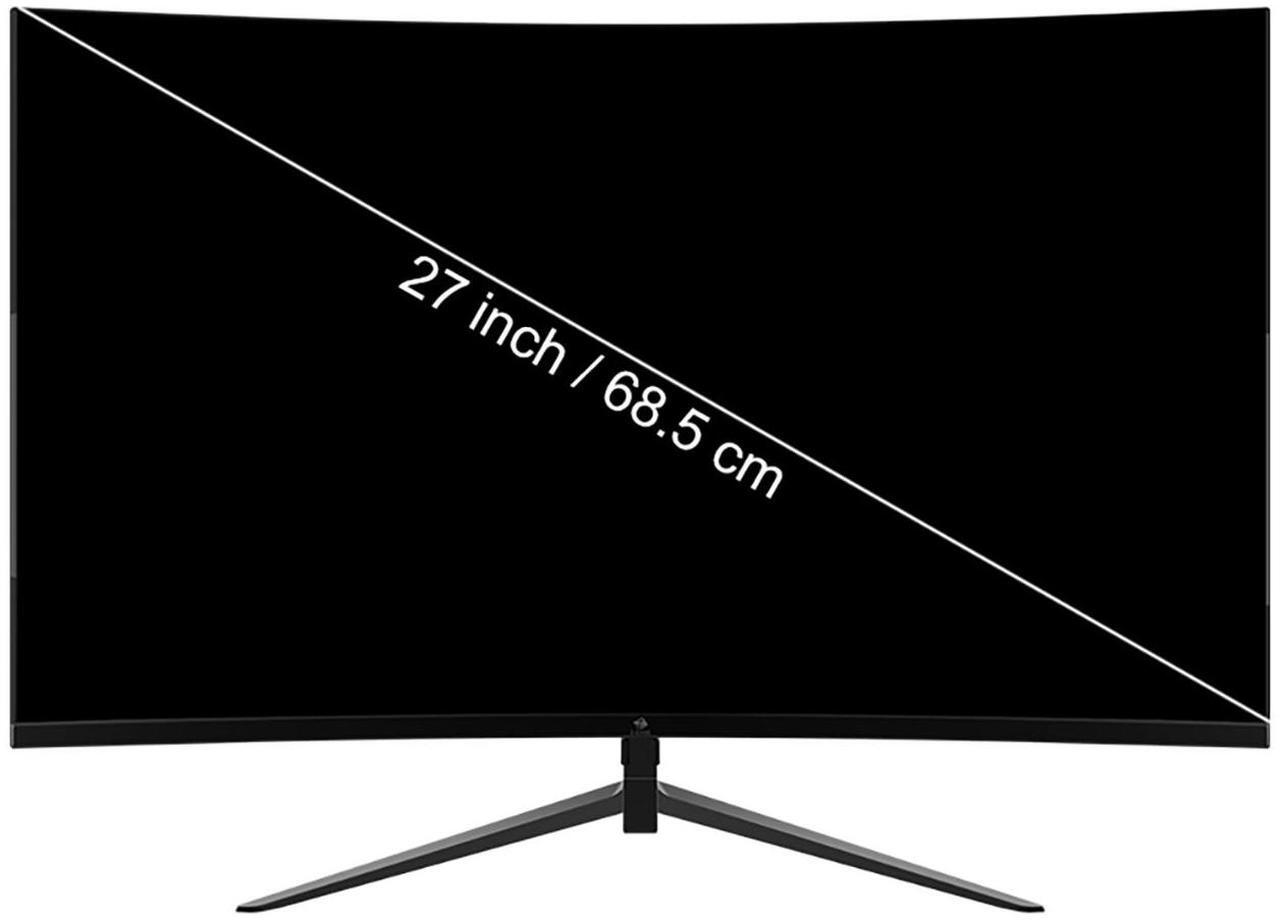Alt view image 3 of 7 - Z-EDGE 27 inch 1080P Full HD 1920 x 1080 200Hz 1ms Curved Gaming Monitor, 16.7 Million Display Colors, FreeSync Compatible, Ultra-Slim Bezel, HDMI 2.1 + DP 1.4