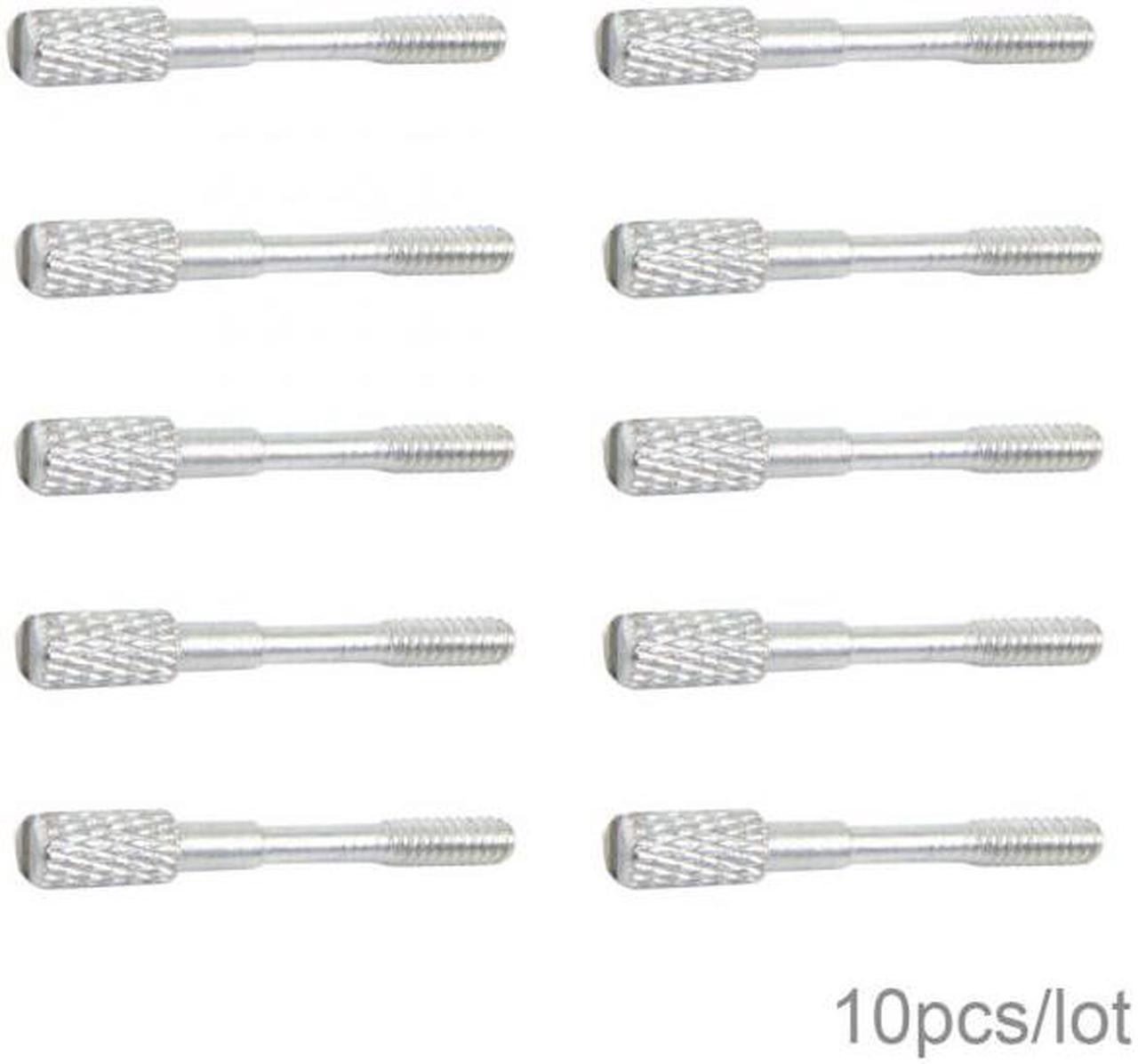 Chenyang Cable 10pcs/lot Thumb Screws #4-40 UNC 25mm Length Stainless Steel for Computer Cable