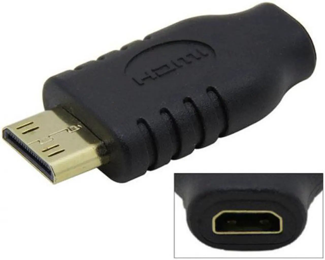 Alt view image 3 of 7 - CYSM Type D Micro HDMI Socket Female to Type-C Mini HDMI 1.4 Male Convertor Adapter