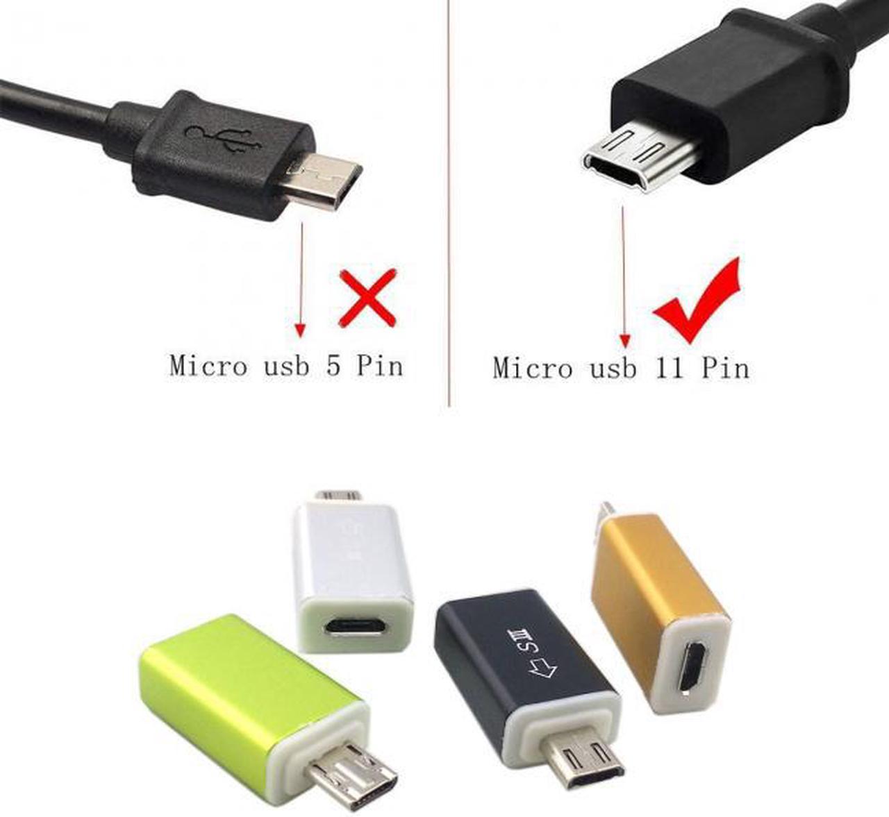 Chenyang Cable Galaxy S2 i9100 Micro USB 5pin Female to 11pin MAle S4 S3 Note2 Note3 Adapter MHL HDMI HDTV