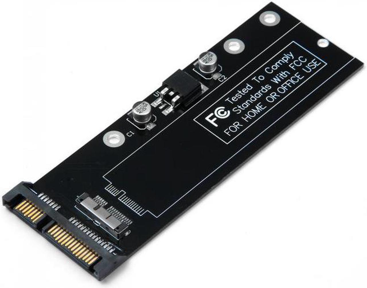 Main image of Cablecc CY SA-071 PCBA 12+6pin SSD HDD to SATA 22Pin Hard Disk Cartridge Drive for Apple 2010 2011 Macbook Air A1369 A1370 SSD