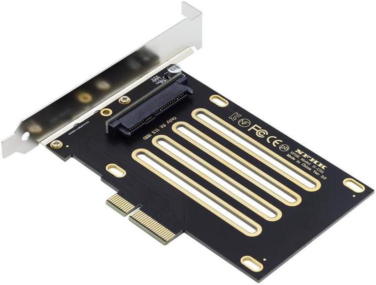 Main image of Chenyang PCI-E 4.0 X4 Lane to U.3 U3 Kit SFF-8639 Host Adapter for Motherboard PM1735 NVMe PCIe SSD
