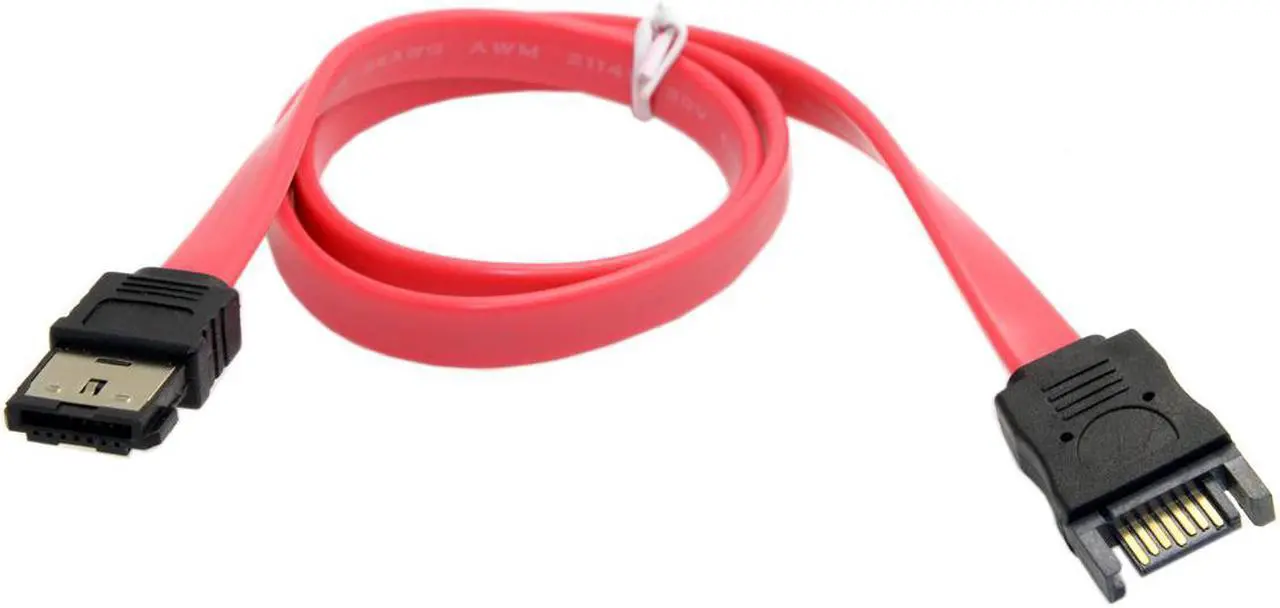 Alt view image 7 of 7 - FVH PS3 Hard disk SATA 7P male to ESATA 7P Female extender extension cable 50cm SA-020