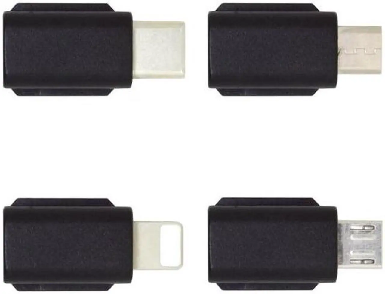 Alt view image 2 of 7 - Chenyang U2-048 4pcs/set Type-CMicro8P Adapter for Osmo Pocket 1 2 Connector Interface Handheld Gimbal Camera Accessories
