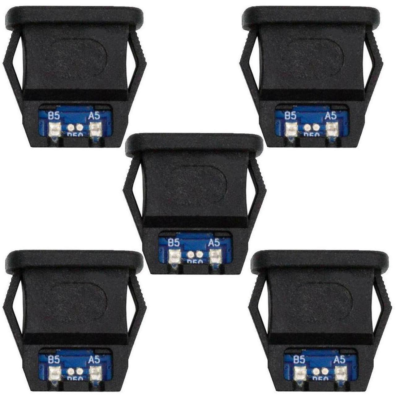 Main image of Jimier 5pcs/set DIY OEM Type C Female Socket Connector to 6Pin PCBA Pinout Rectangle Latch Mount Type DC 5V/20V PD Power IP67