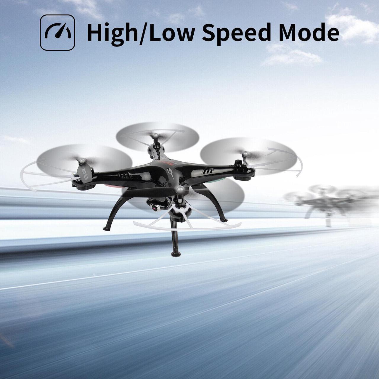 Alt view image 5 of 6 - X5SW RC Drone 4K HD Camera WIFI FPV Drone Camera RC Quadcopter with Battery