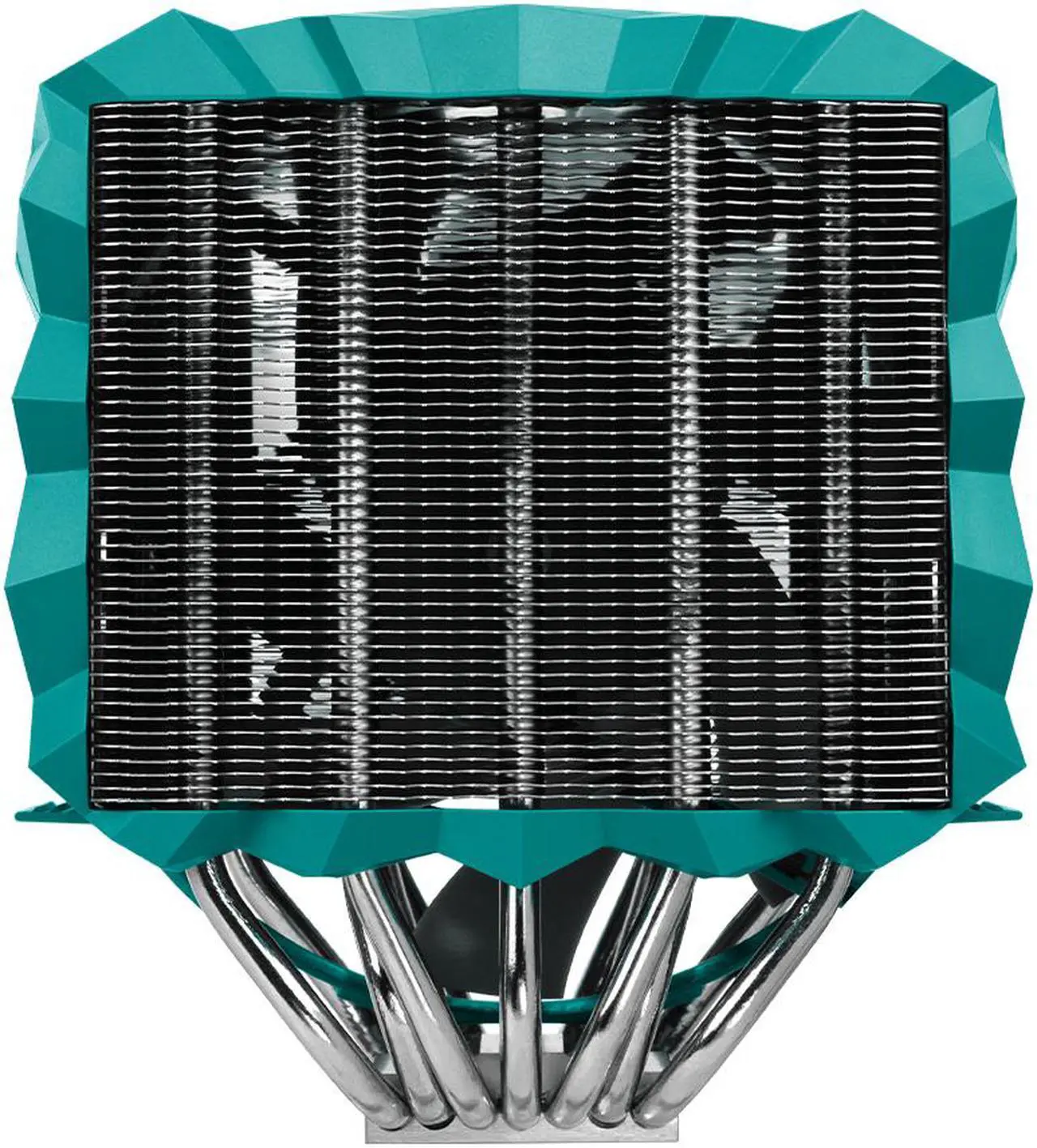 Alt view image 6 of 7 - Iceberg Thermal IceSLEET X7 Dual Intel & AMD Cooler 7 Heat Pipe Nickel Plating ARGB Dual Tower LGA 1700 AM5 Compatible