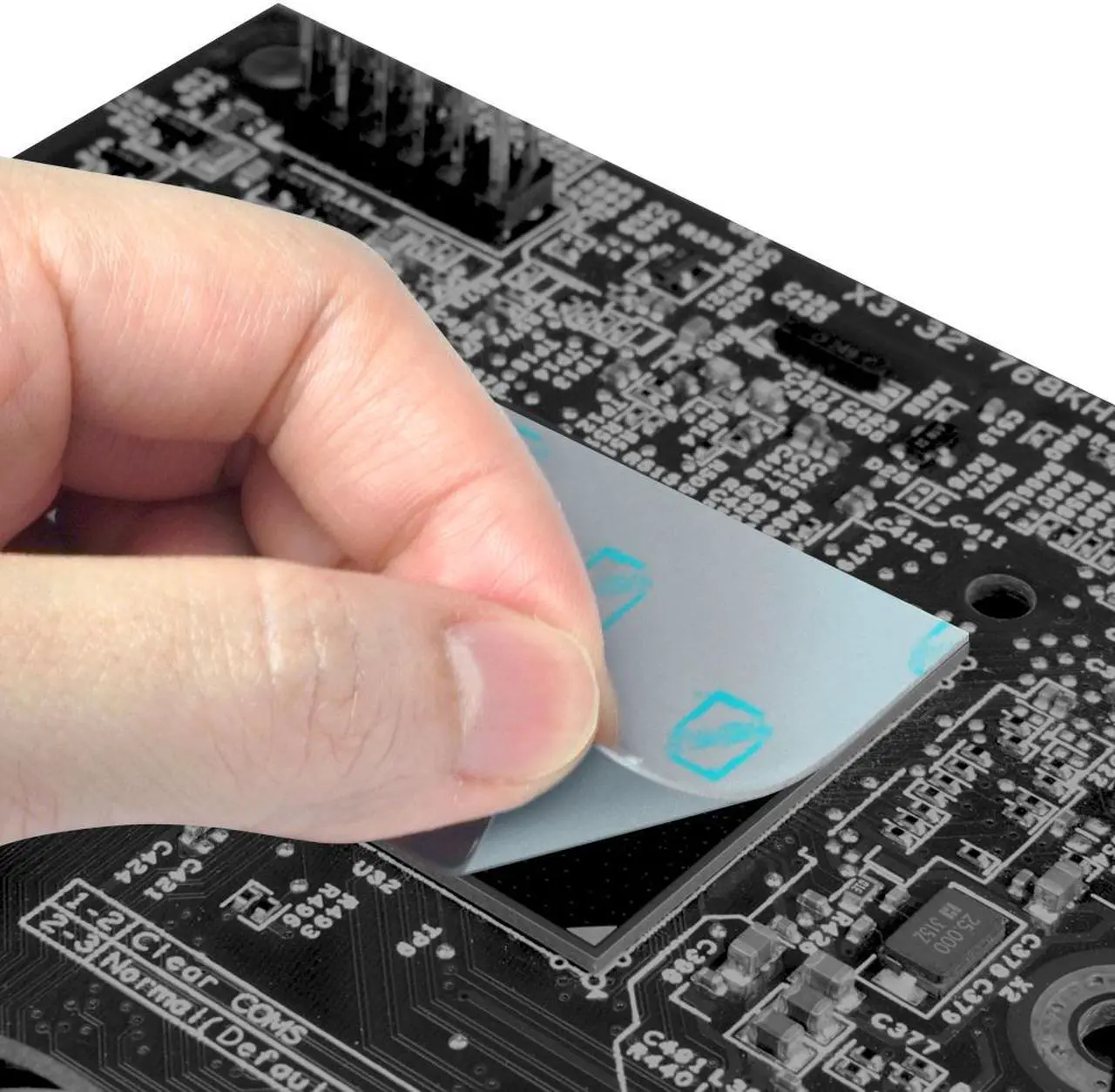 Alt view image 3 of 6 - Iceberg Thermal DRIFTIce Thermal Pad 80mm x 40mm x 1.5mm (13 W/mK)