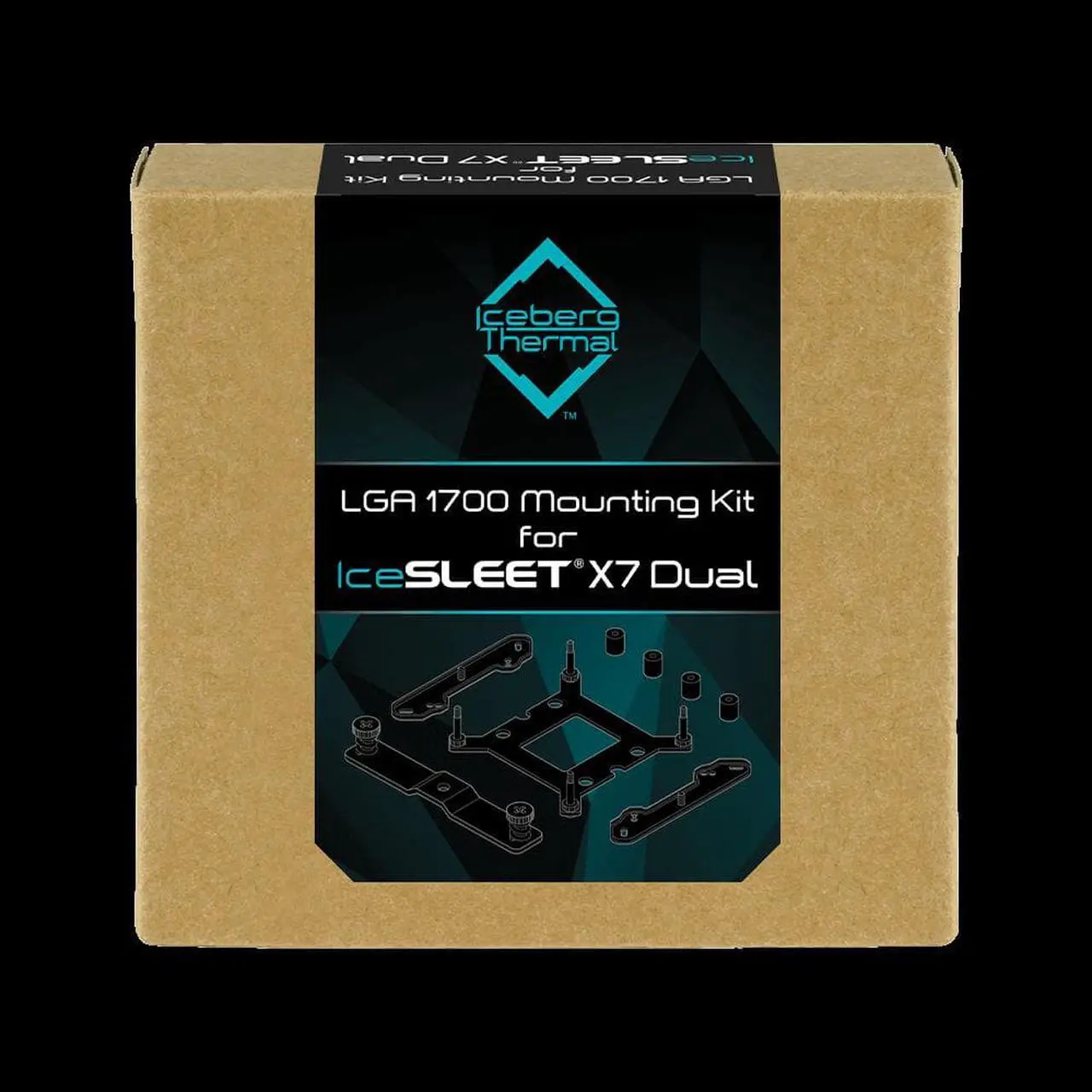 Alt view image 6 of 7 - Iceberg Thermal LGA 1700 Mounting Kit (X7)