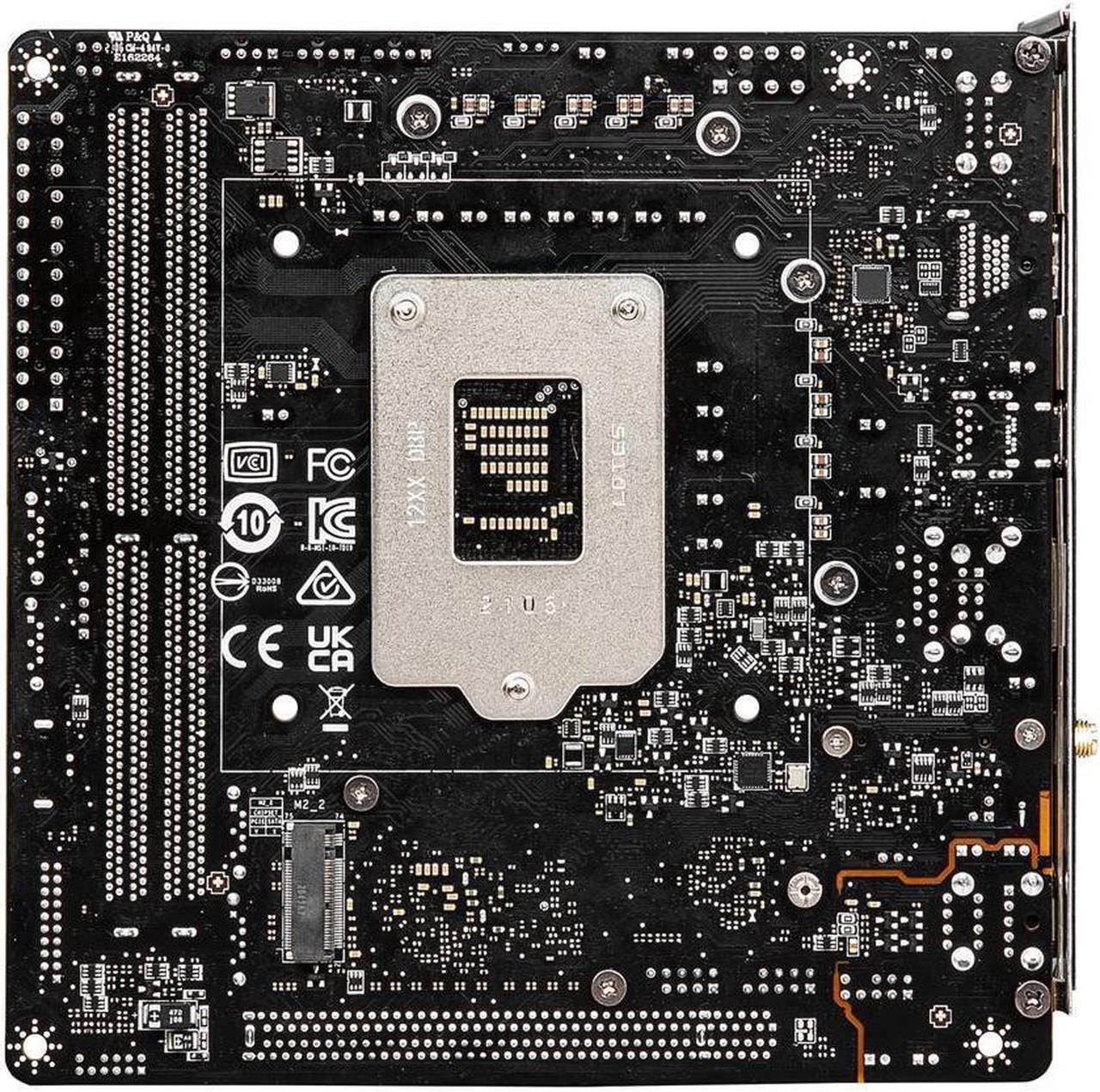 Alt view image 6 of 9 - MSI MPG B560I GAMING EDGE WIFI LGA 1200 Mini ITX Intel Motherboard