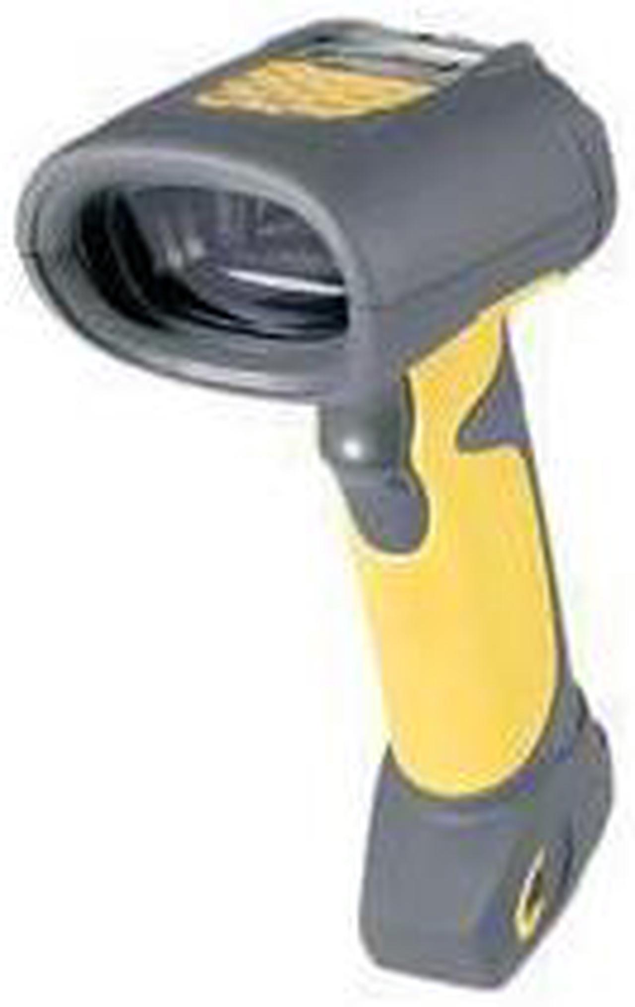 Zebra (Motorola) LS3408-ER20005R Extended Range Corded Rugged Barcode Scanner - Yellow (Scanner only)