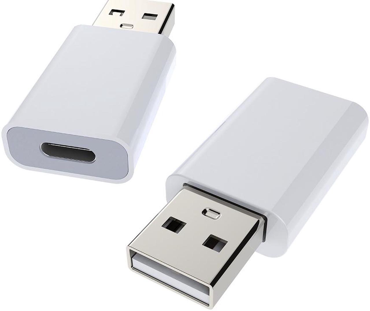 Main image of USB C Female to USB Male Adapter Compatible with Apple MagSafe Charger(2 Pack),USB C to A Charger connecter Adapter Compatible Samsung Galaxy Note 10 S20 Plus S20+ Ultra,Google Pixel 4 3 2 XL