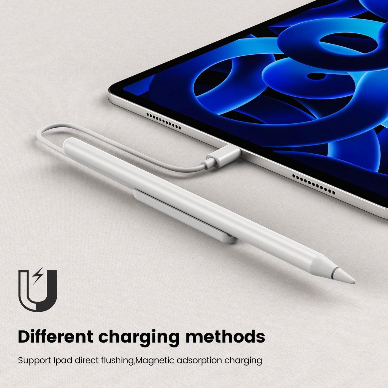 Alt view image 2 of 6 - MOSAG Stylus Pen Charging Cable Pencil Charger Compatible with Apple Pencil 2nd Generation Only Stylus Charging Cord Save Your Ipad Battery