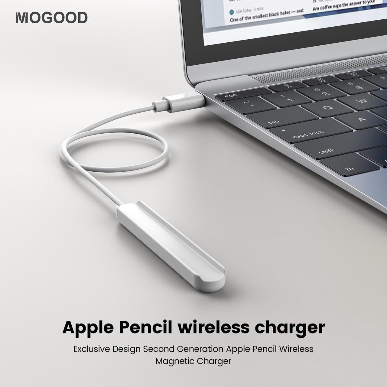 Alt view image 3 of 6 - MOSAG Stylus Pen Charging Cable Pencil Charger Compatible with Apple Pencil 2nd Generation Only Stylus Charging Cord Save Your Ipad Battery