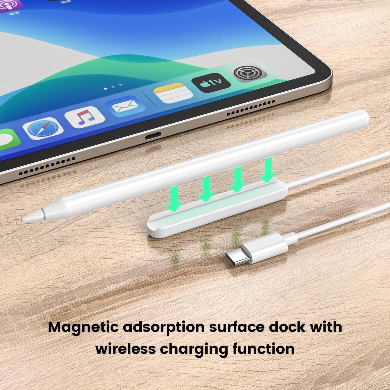 Alt view image 6 of 6 - MOSAG Stylus Pen Charging Cable Pencil Charger Compatible with Apple Pencil 2nd Generation Only Stylus Charging Cord Save Your Ipad Battery