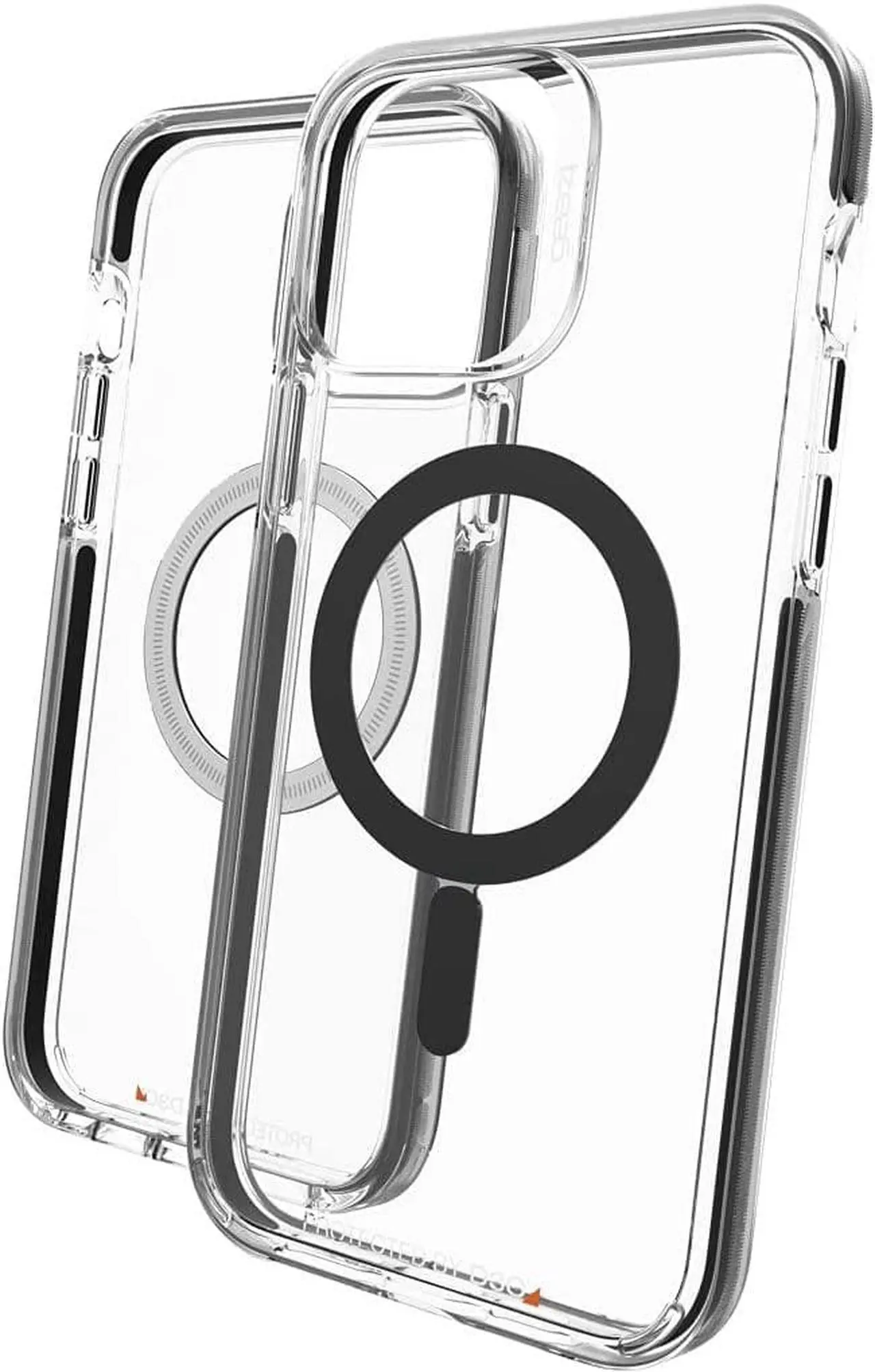 Alt view image 2 of 4 - ZAGG Gear4 PICCADILLY Snap  Clear Case D3O Protection Material - for Apple iPhone 13 Pro Max