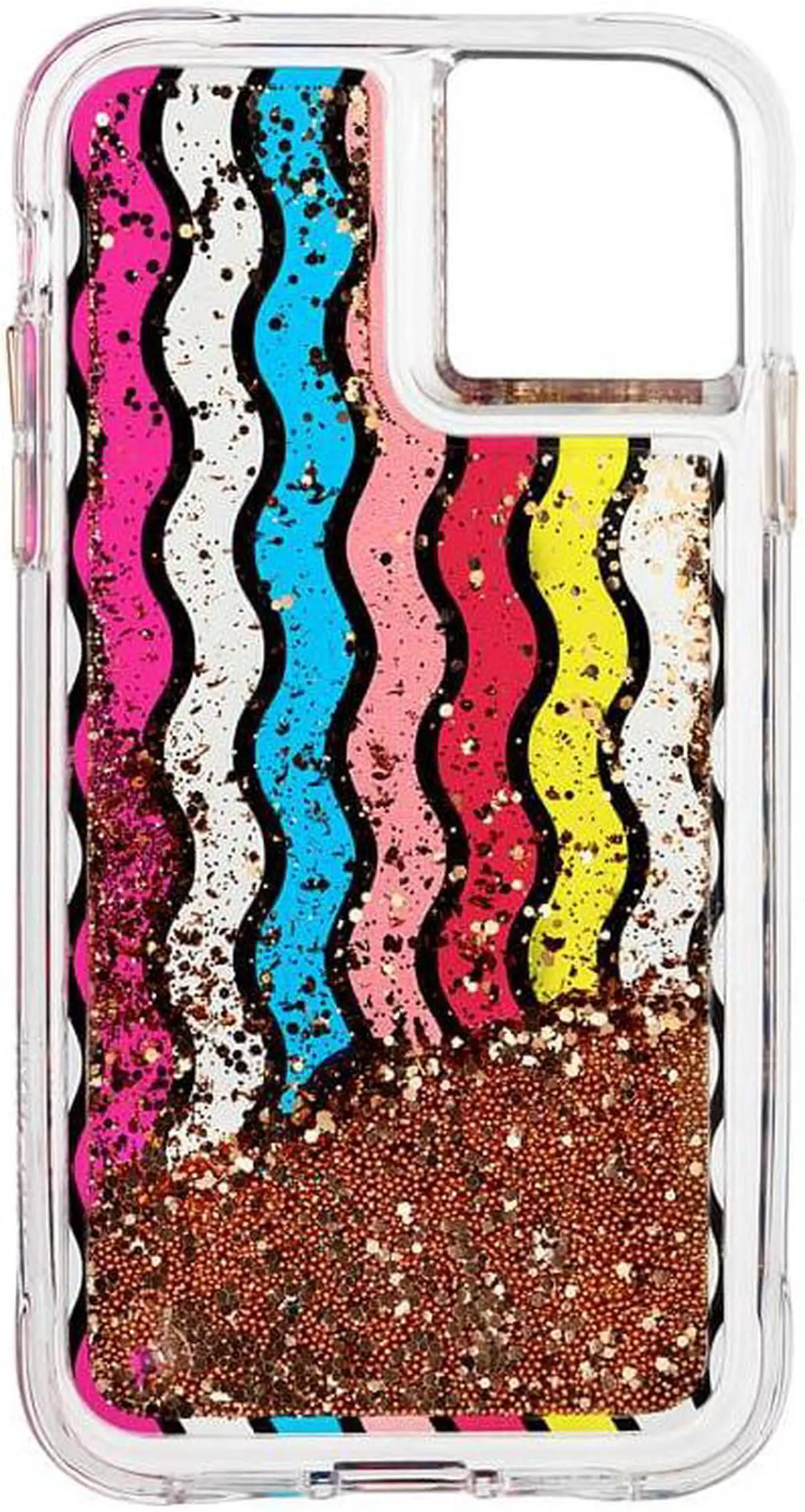 Alt view image 2 of 3 - Case-Mate Prabal Gurung x  Rainbow Waterfall Case For iPhone 11/ iPhone XR-Multi