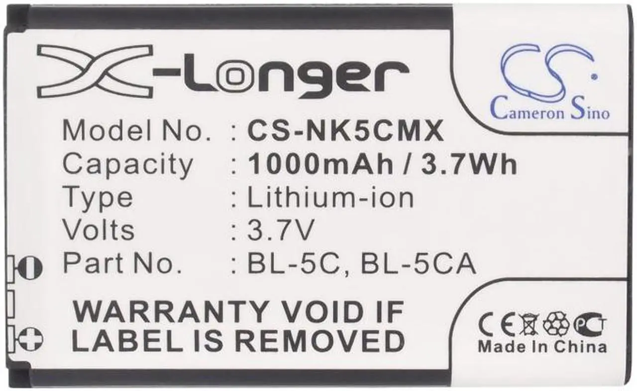 Alt view image 9 of 14 - 1000mAh Battery for BANNO GT03B BBK VIVO K118 Nokia 1280 Vodafone 702NK Hyundai