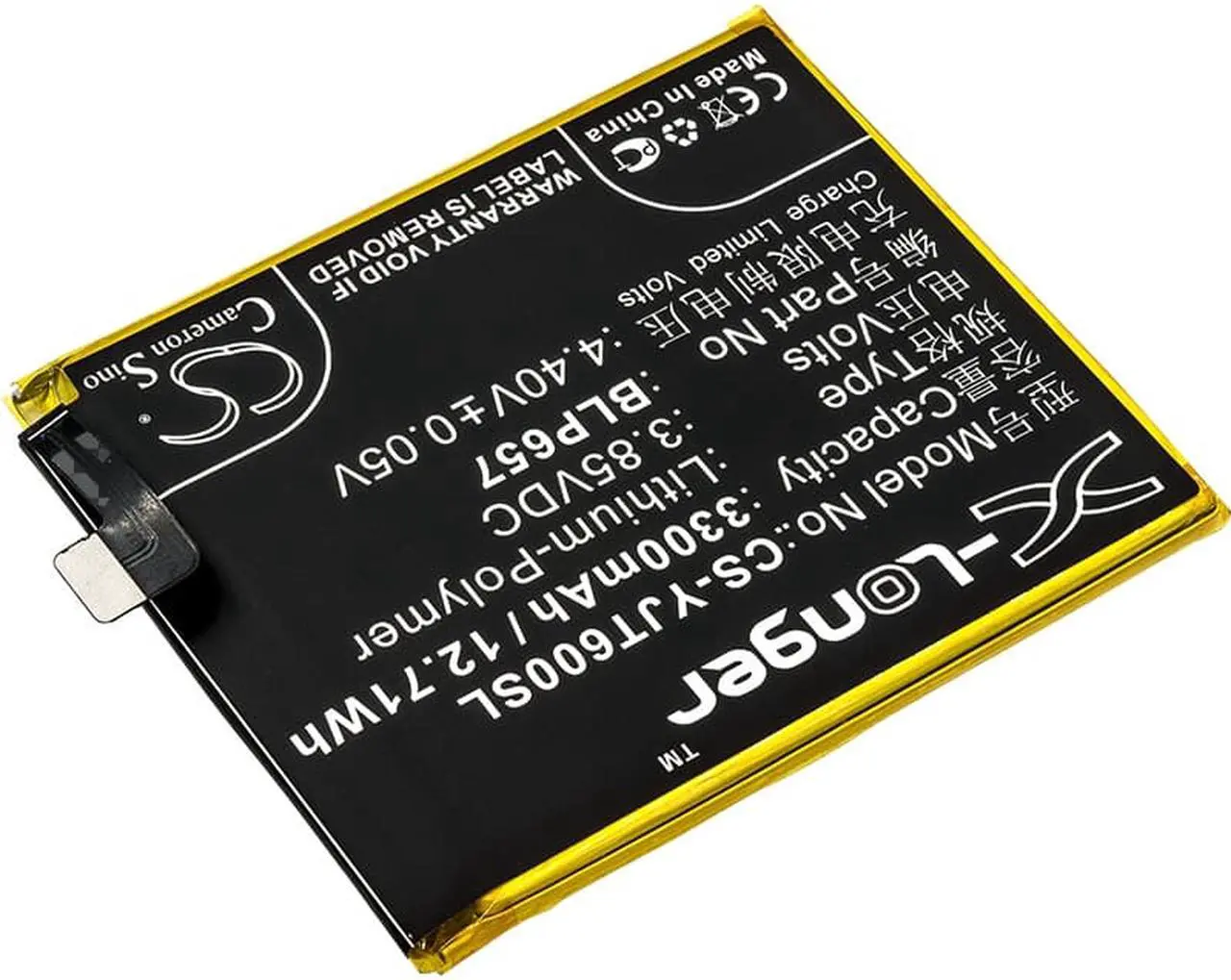 Alt view image 2 of 4 - Battery Replacement for Oneplus 6 Dual SIM Global TD-LTE 6 Dual SIM TD-LTE A6000 A6003 6 Dual SIM Global 6 6 Dual SIM BLP657