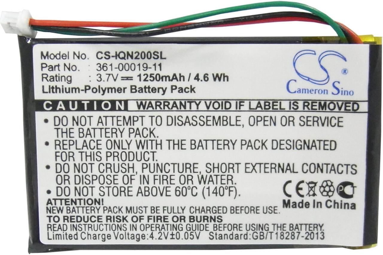 Alt view image 5 of 6 - Battery for Garmin Nuvi GPS 255w 205 265wt 200 255 205w 250 260w 255wt 260 200w 270 205wt 255t 205t!
