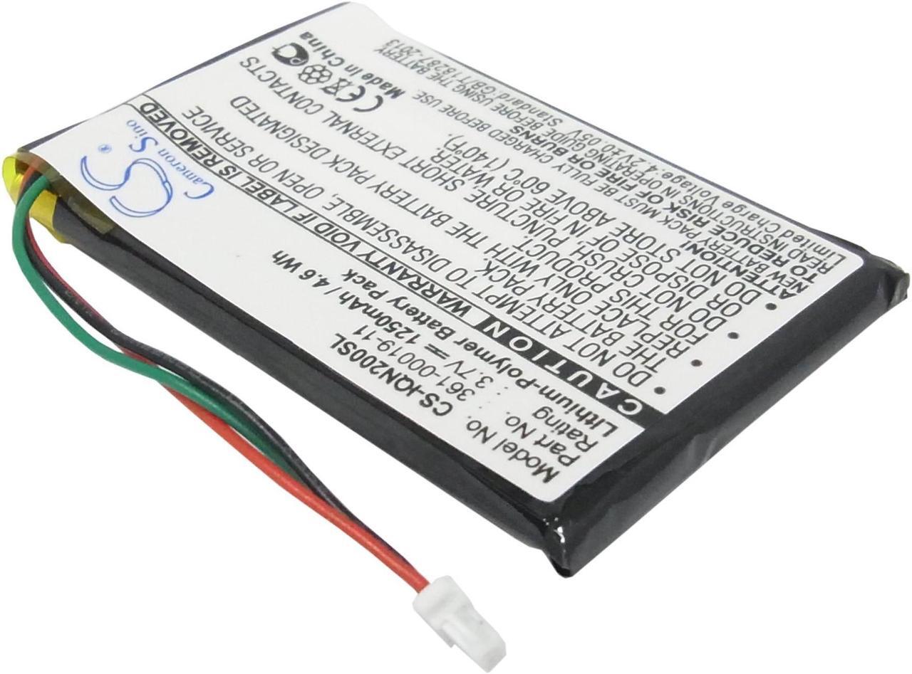 Alt view image 2 of 6 - Battery for Garmin Nuvi GPS 255w 205 265wt 200 255 205w 250 260w 255wt 260 200w 270 205wt 255t 205t!