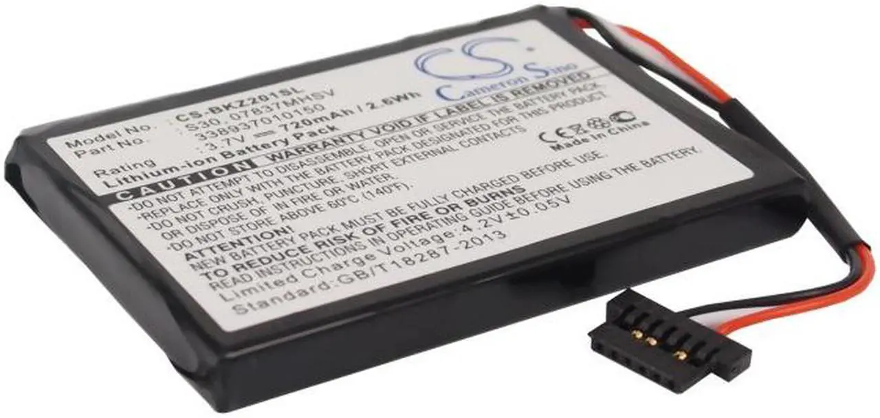 Alt view image 5 of 15 - Battery for Becker Traffic Assist Z200, Z201, Z203, Z204, Z205, Z098, Z101, S30