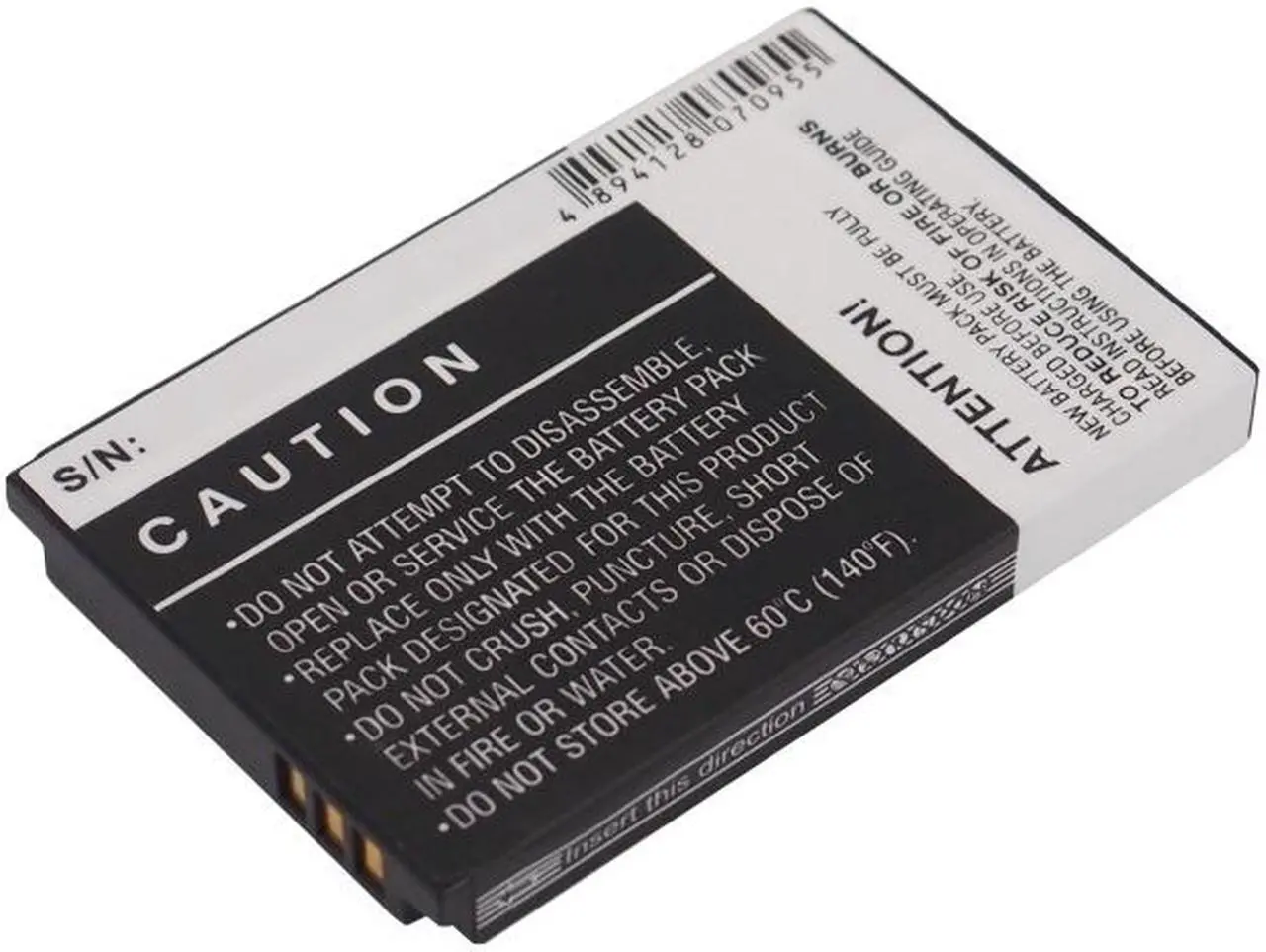 Alt view image 4 of 5 - Battery for Samsung Nexus 25 50 YP-X5X X5ZX YP-X5Z 990208 MST990208 XM-9200-0000