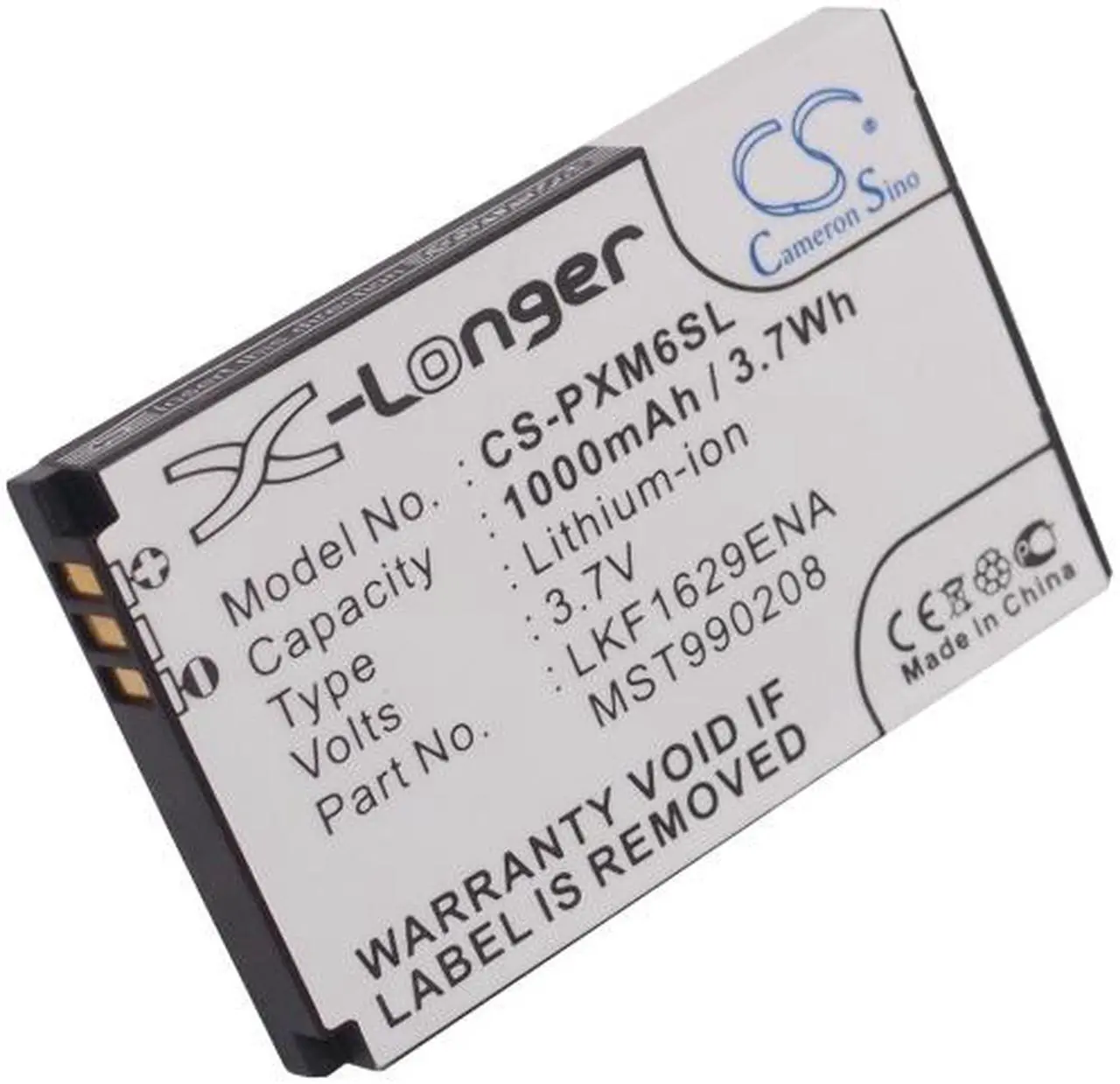 Alt view image 5 of 5 - Battery for Samsung Nexus 25 50 YP-X5X X5ZX YP-X5Z 990208 MST990208 XM-9200-0000