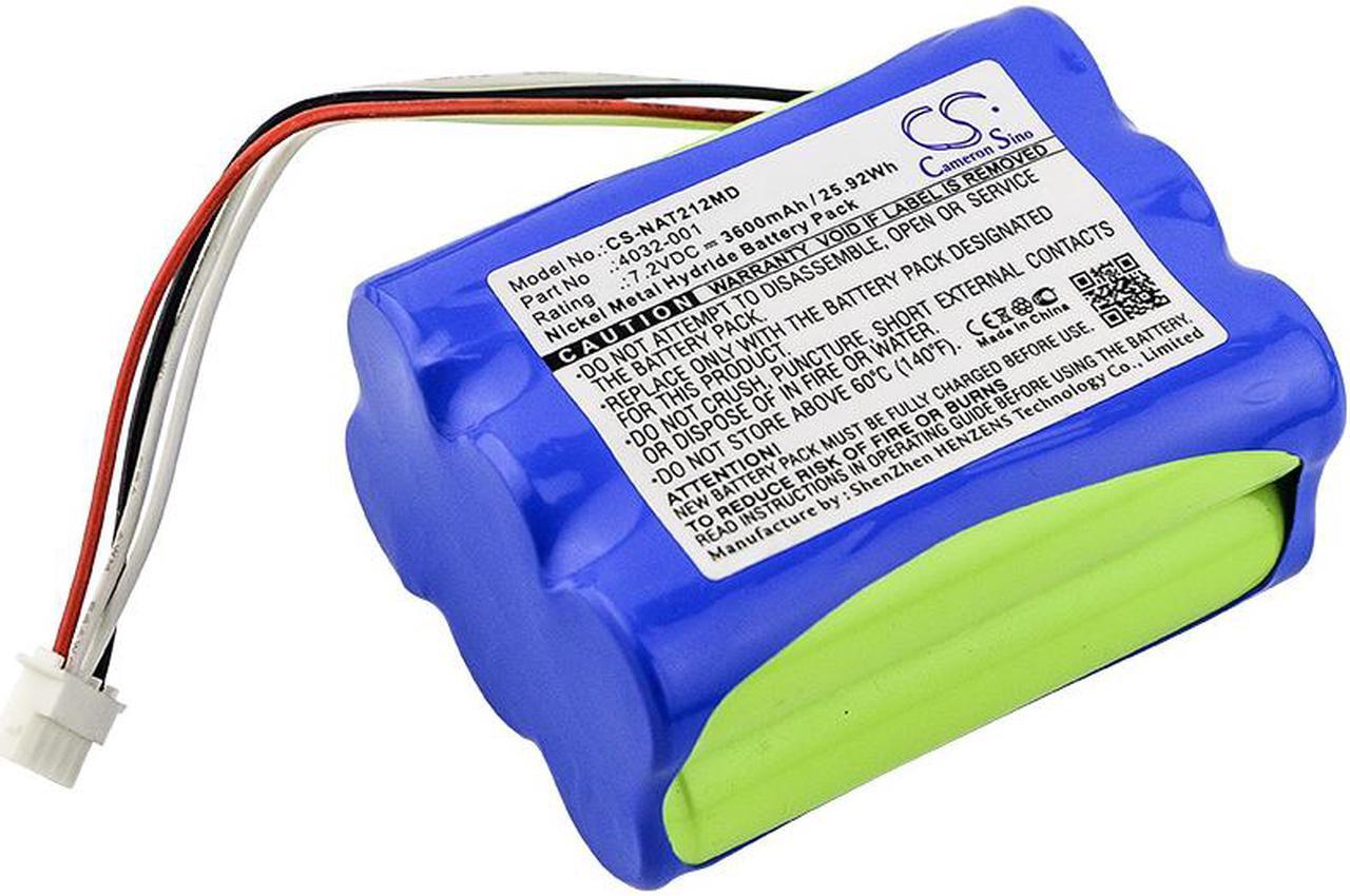 Main image of Battery Replacement for NONIN Avant 9000 Avant 2120 Avant 9600 Advant pulse oximeter 2120 9700 Pulse Oximeter 7500FO Avant 9700 Advant 9000 MED640A OM11378 B11378 E-0367 4032-001