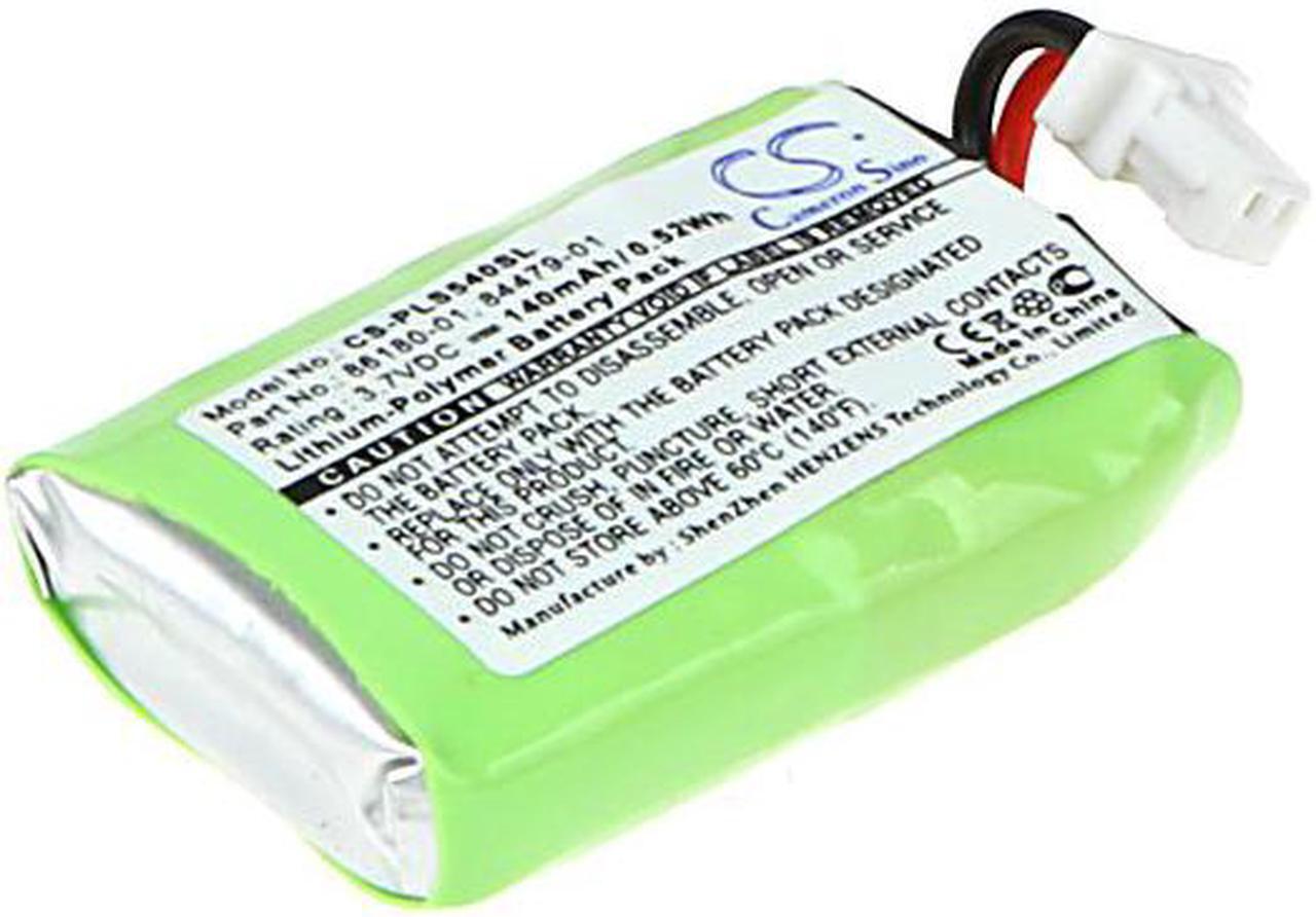 Alt view image 2 of 8 - 450mAh 981-000068 Battery for Logitech 981-000069, 981-000070, 981000084, 981-000104, LOG981000068 ClearChat PC
