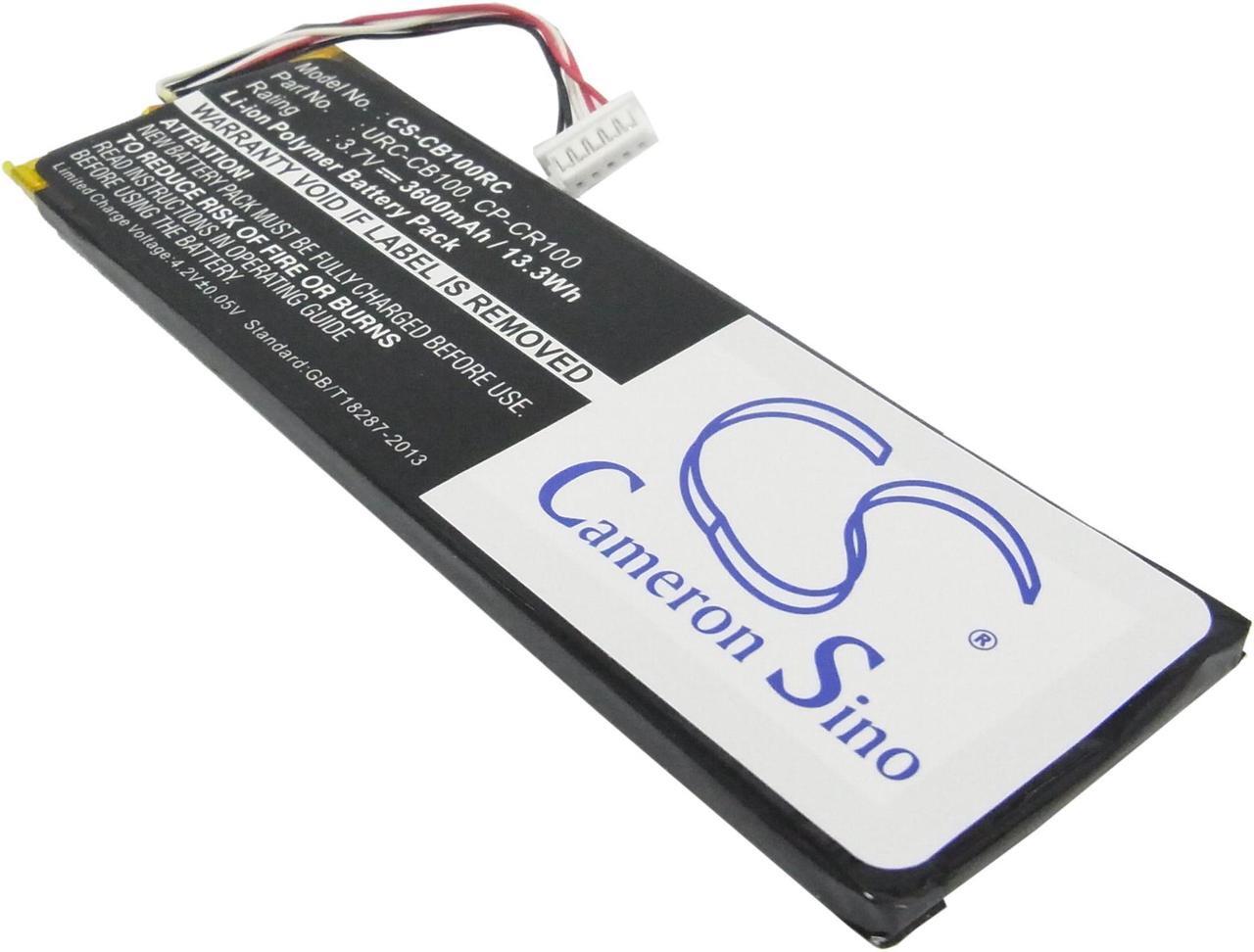 Alt view image 4 of 6 - 3600mAh Battery For Sonos Controller CB100, Controller CR100 URC-CB100, CP-CR100