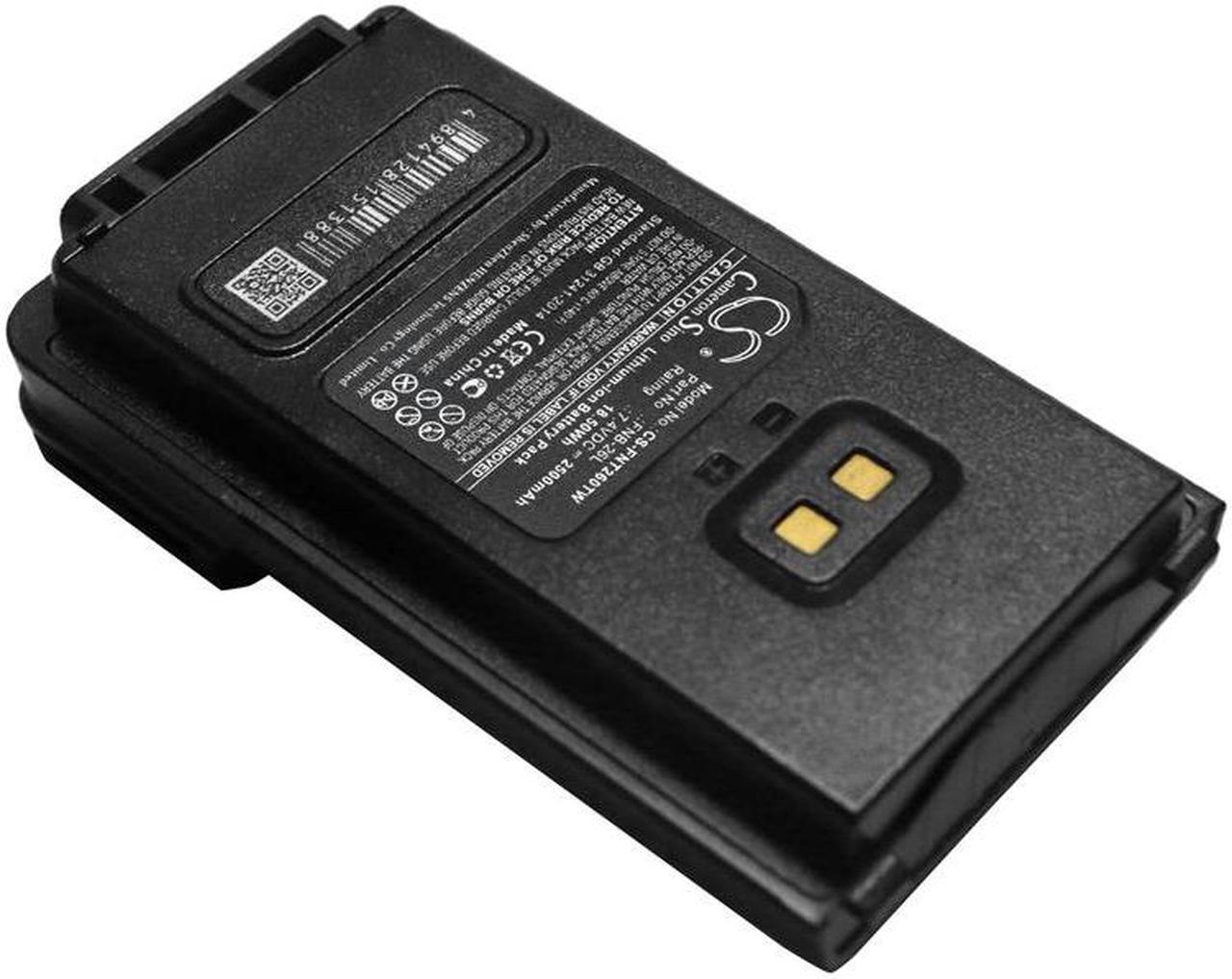 Alt view image 2 of 5 - Two-Way Radio Battery for YAESU FNB-26L FT-25R FT-65R FTA-250L 7.4V 2500mAh NEW