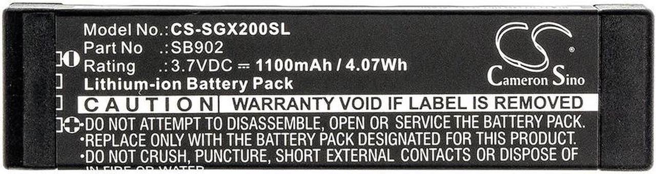 Alt view image 5 of 5 - Speaker Battery for SHURE SB902 GLX-D Digital Wireless Systems GLXD1 GLXD2 MXW2