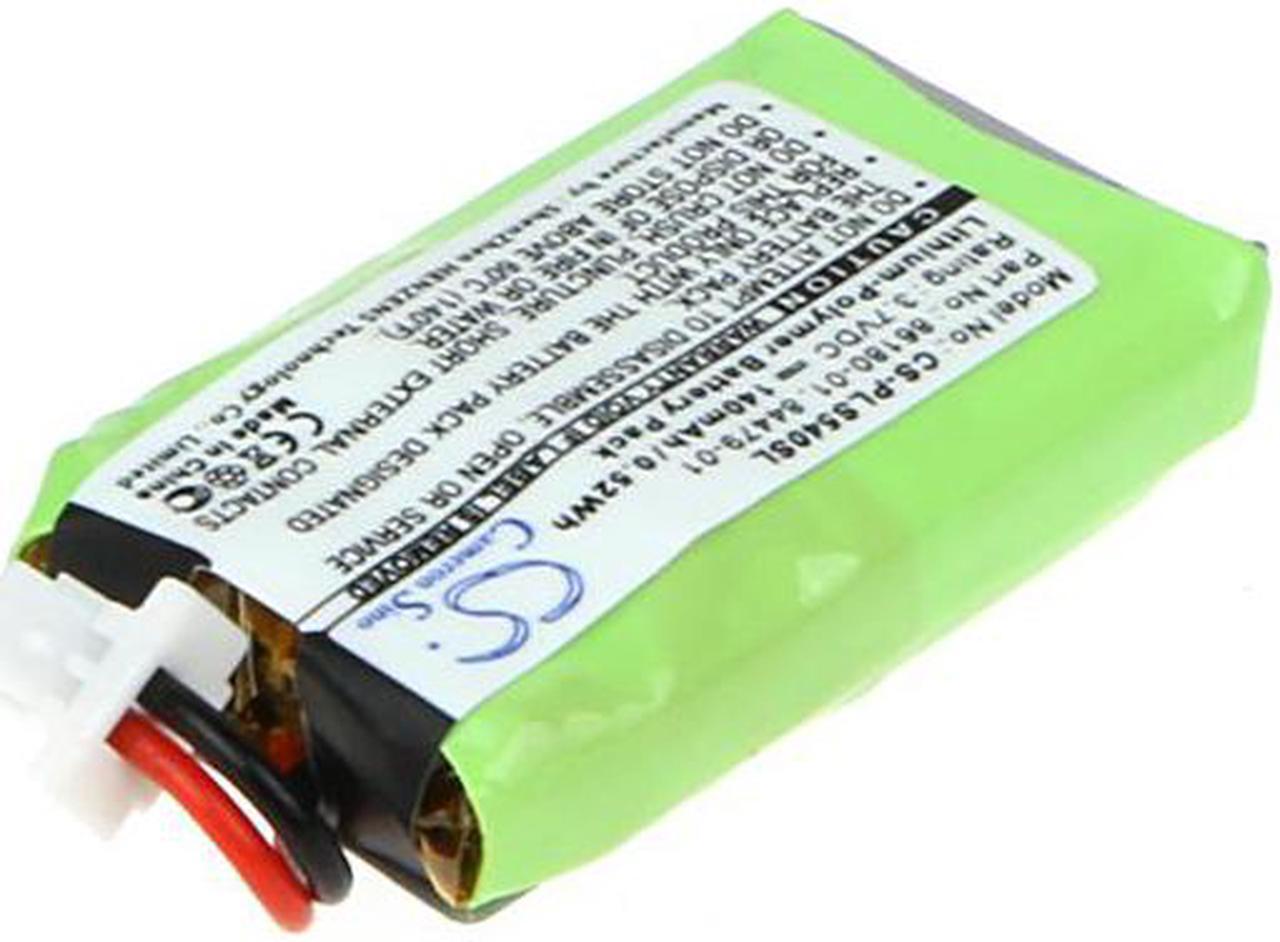 Alt view image 3 of 8 - 450mAh 981-000068 Battery for Logitech 981-000069, 981-000070, 981000084, 981-000104, LOG981000068 ClearChat PC