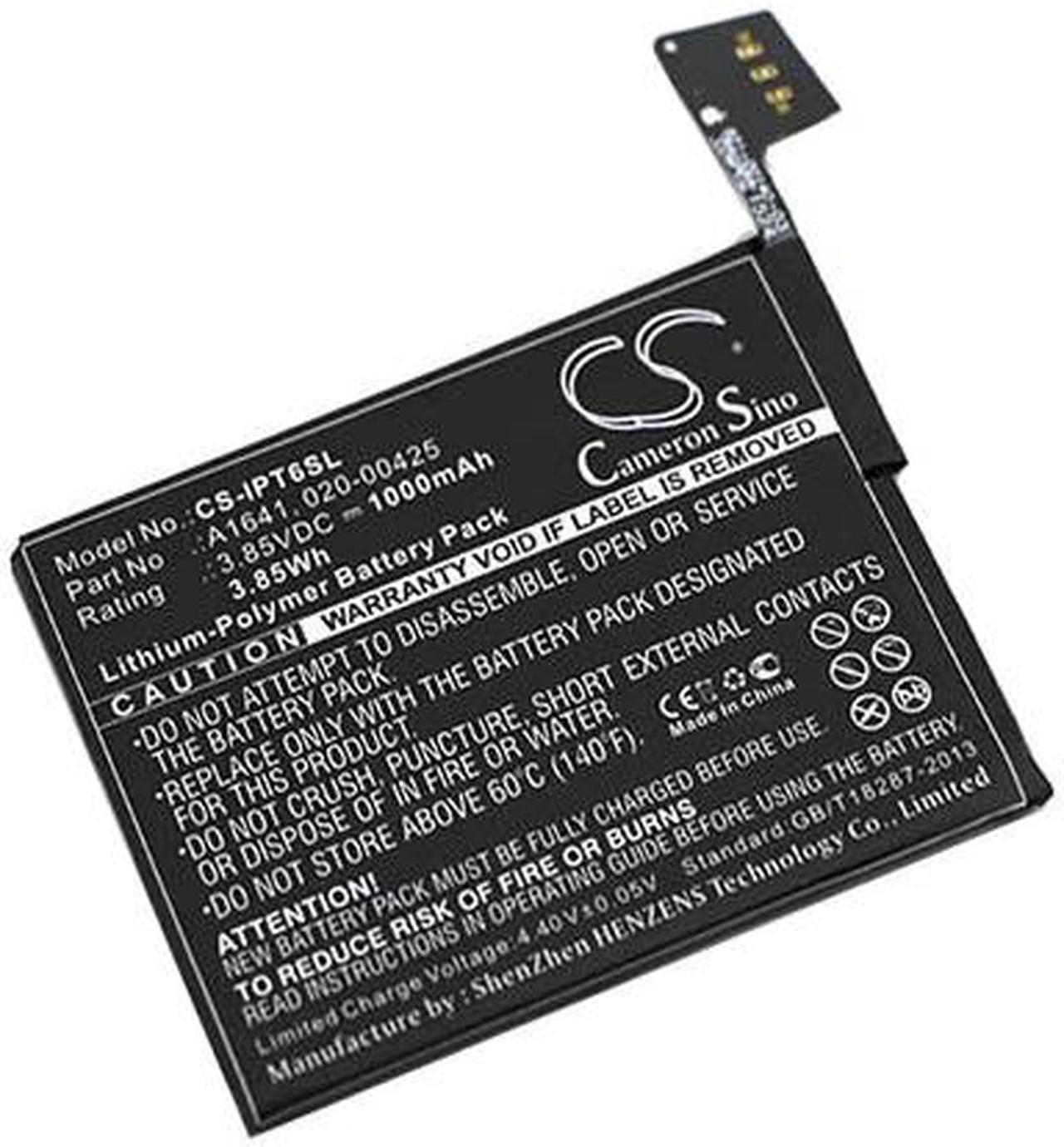 Main image of Battery Replacement for Apple iPod touch 6th generation iPod 7.1 A1574 iPod Touch 6th 020-00425 A1641