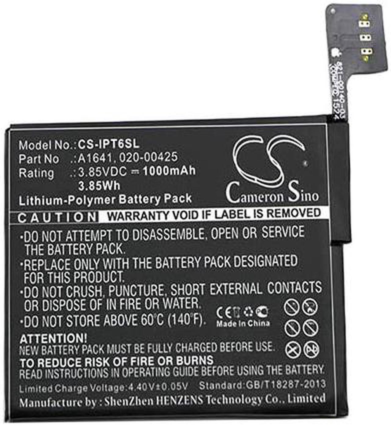 Alt view image 3 of 4 - Battery Replacement for Apple iPod touch 6th generation iPod 7.1 A1574 iPod Touch 6th 020-00425 A1641