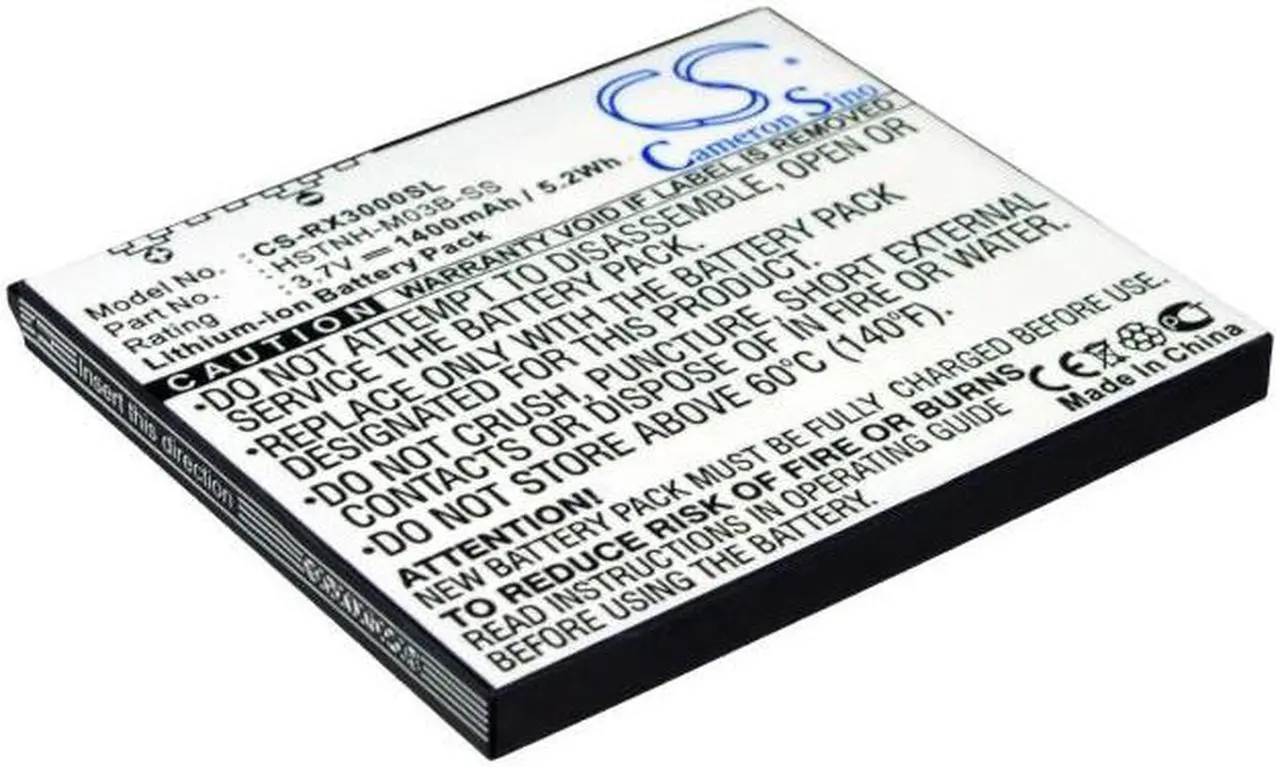Main image of Estry Battery Replacement for iPAQ hx2195 iPAQ hx2490 iPAQ hx2110 iPAQ rx3115 iPAQ hx2750 iPAQ rx3715 HSTNH-M03B-SL 360136-001 35H00042-00 367194-001 HSTNH-H03C-xx HSTNH-M03B-SS 364401-001