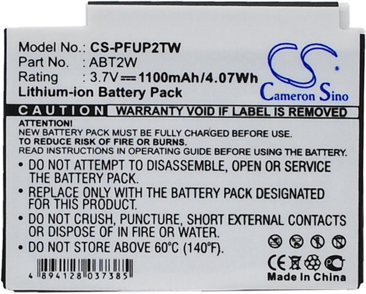 Alt view image 5 of 5 - Estry Battery Replacement for Pure Flip Video UltraHD 8GB Flip 4GB | 1 hr FVU2120B Flip UltraHD HD Video 3rd U3120 Flip UltraHD 8GB | 2 hr ABT2W